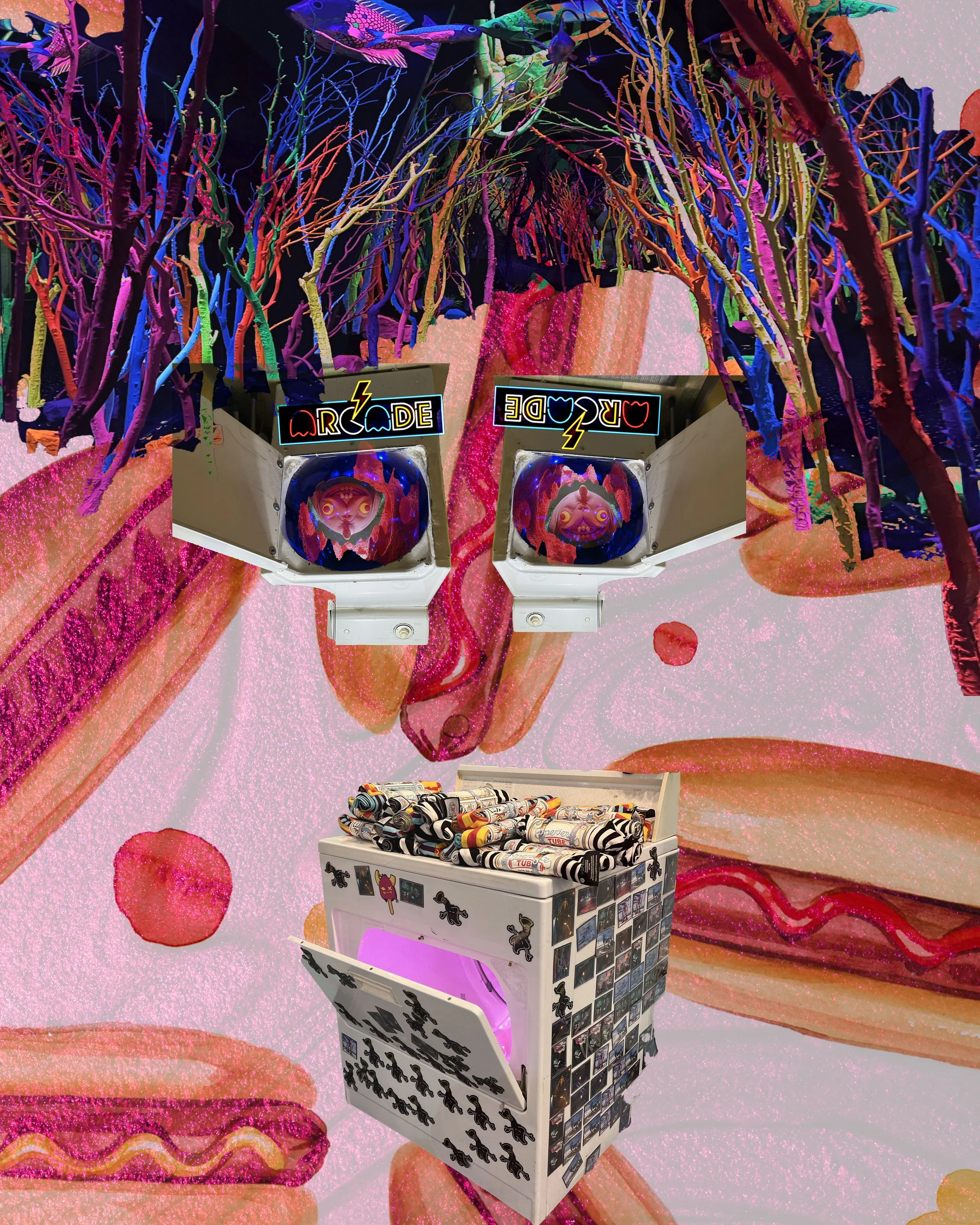 Meow Wolf Laundromat Collage by Danielle Gruberger.JPG