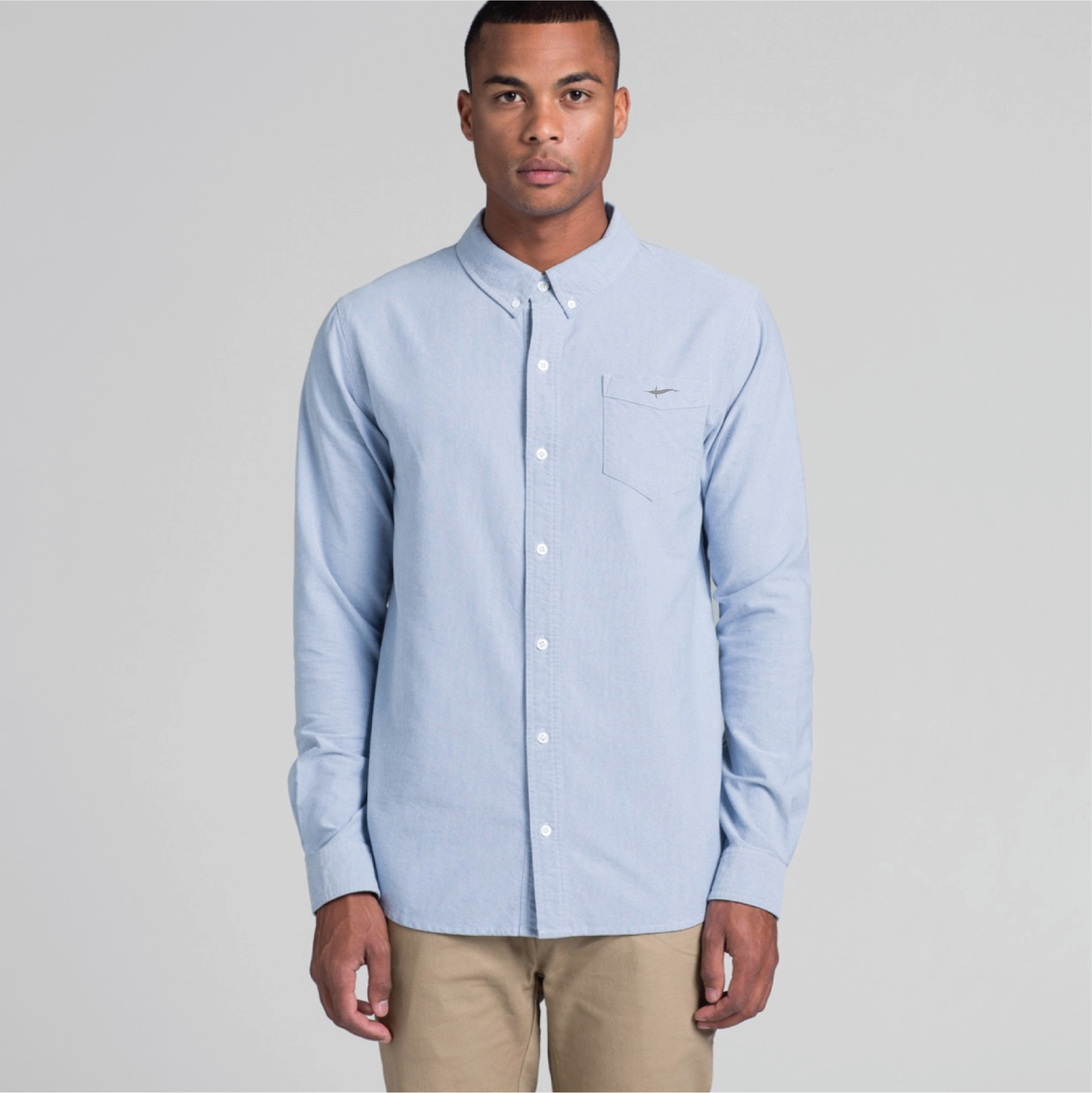 chambray button up dress