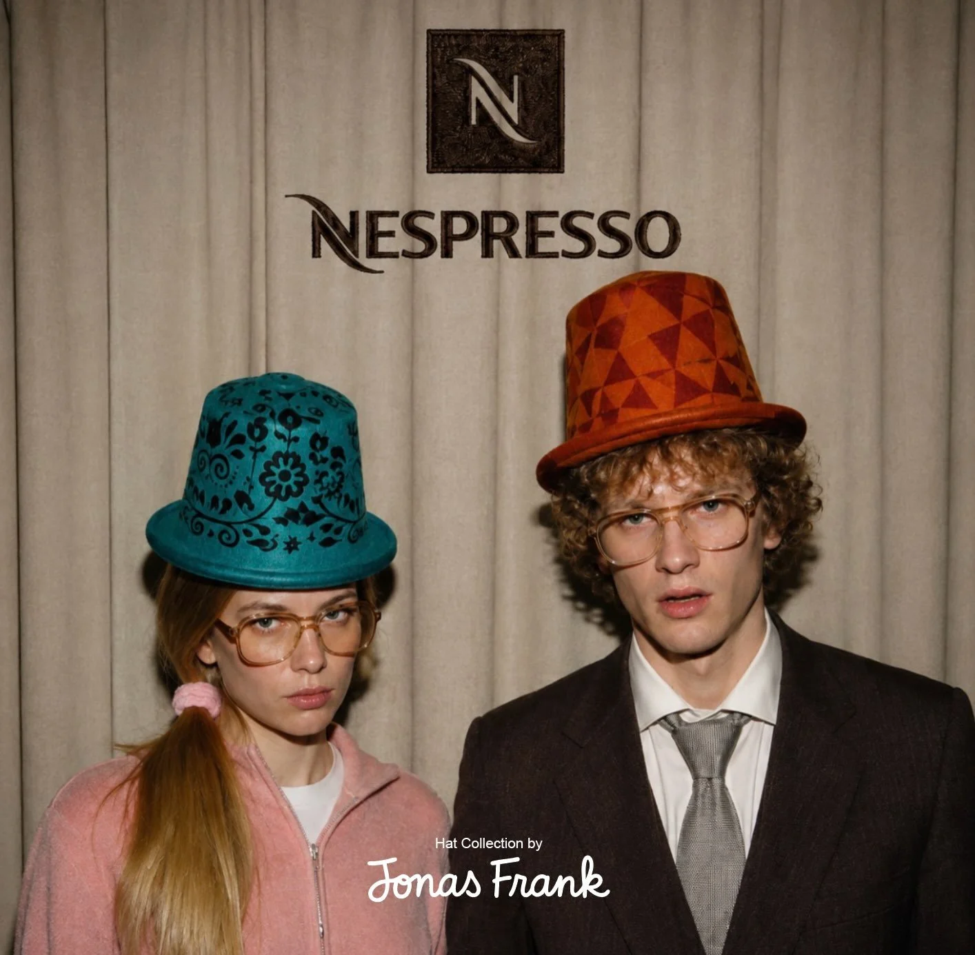 I&rsquo;ve always thought Nespresso capsules look like tiny hats.

Not just a little bit, either. They are tiny hats.

So I started wondering what would happen if we stopped seeing them as coffee capsules and turned them into actual hats instead. Sam