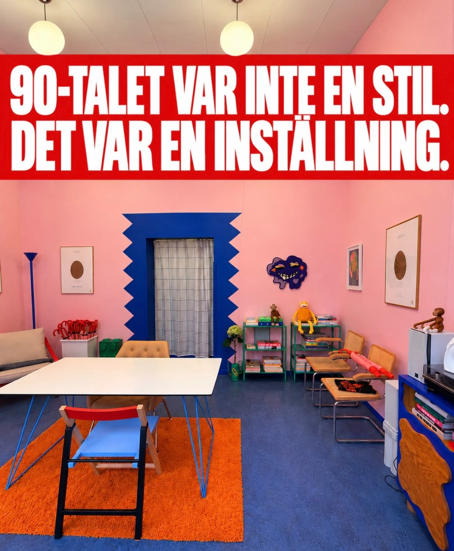 Jag &auml;r i London och l&auml;ser om varf&ouml;r 90-talet var s&aring; kreativt. Och varf&ouml;r s&aring; mycket fr&aring;n den tiden k&auml;nns relevant igen.

Konst, musik, mode, fotografi och klubbkultur fl&ouml;t ihop. Kreat&ouml;rer v&auml;nta