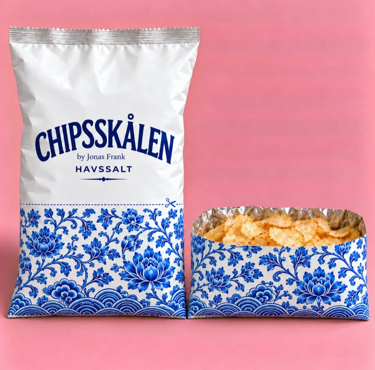 Vi vet alla att en chipsp&aring;se inte &auml;r proppfylld med chips. Vi vet ocks&aring; att vi ofta h&auml;ller &ouml;ver dem i en sk&aring;l n&auml;r det &auml;r dags att st&auml;lla fram.

S&aring; jag t&auml;nkte. Sk&aring;len kanske redan finns 