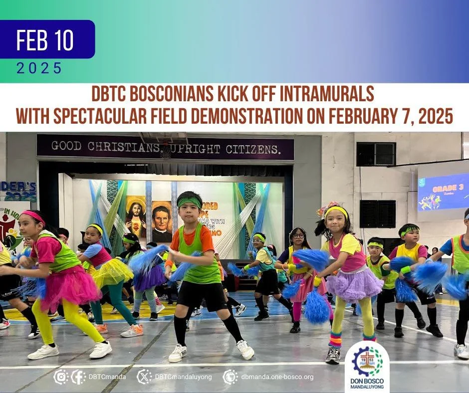 DBTC BOSCONIANS KICK OFF INTRAMURALS WITH FIELD DEMONSTRATION