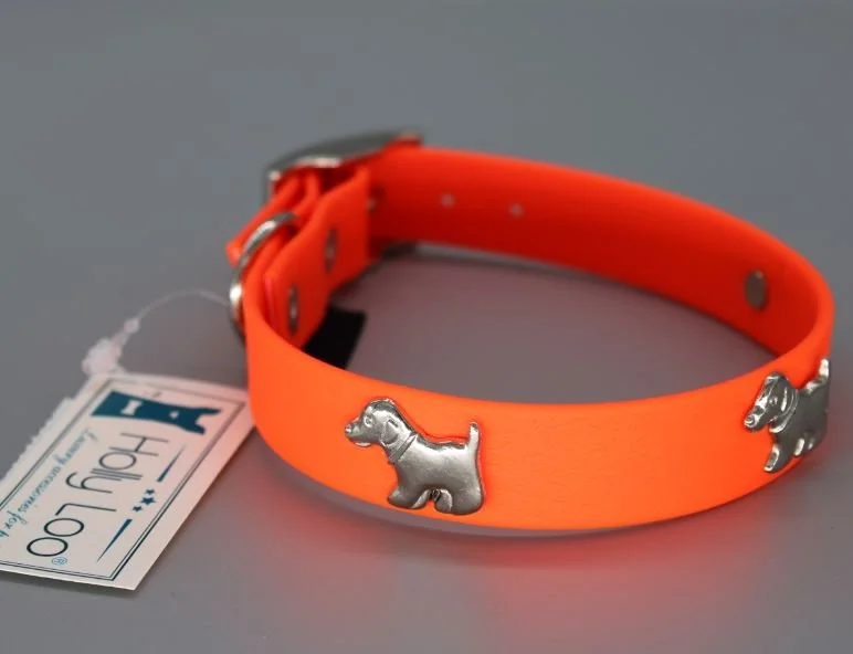 Collier "chiens"   largeur 2.5cm