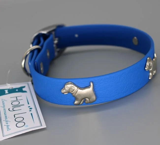 Collier "chiens"   largeur 2cm