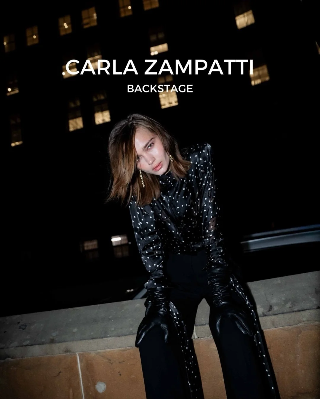 Backstage with Carla Zampatti during Australian Fashion Week. 

Rain falling over Sydney Harbour, flash cutting through the dark, reflections across wet pavement and the quiet chaos behind the runway. 

Captured from a different perspective this seas