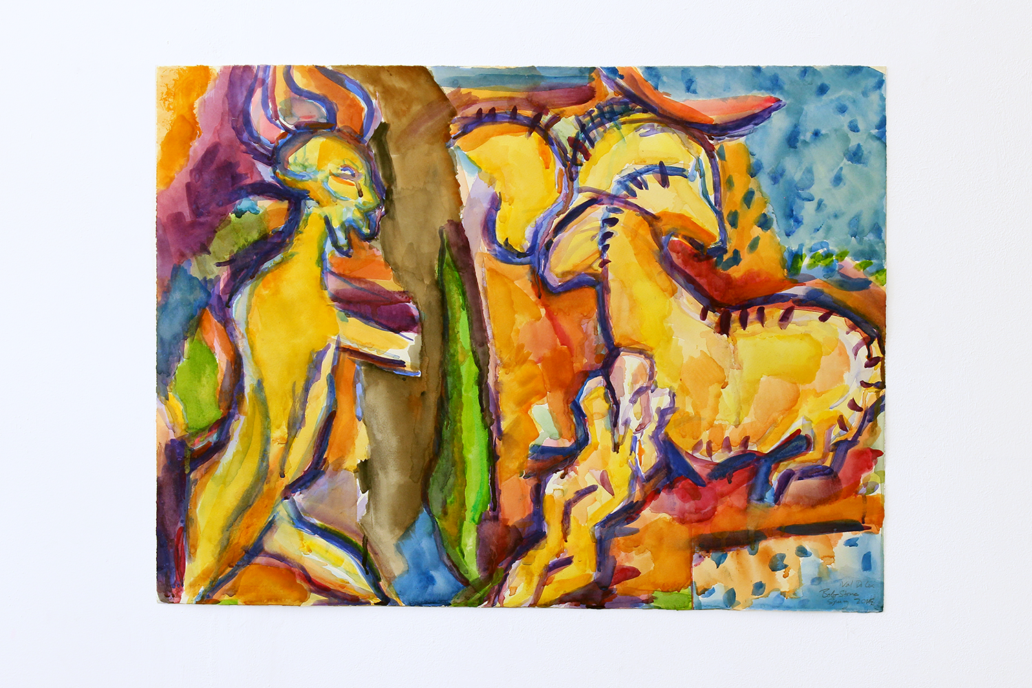 Piscos Shaman and Goats