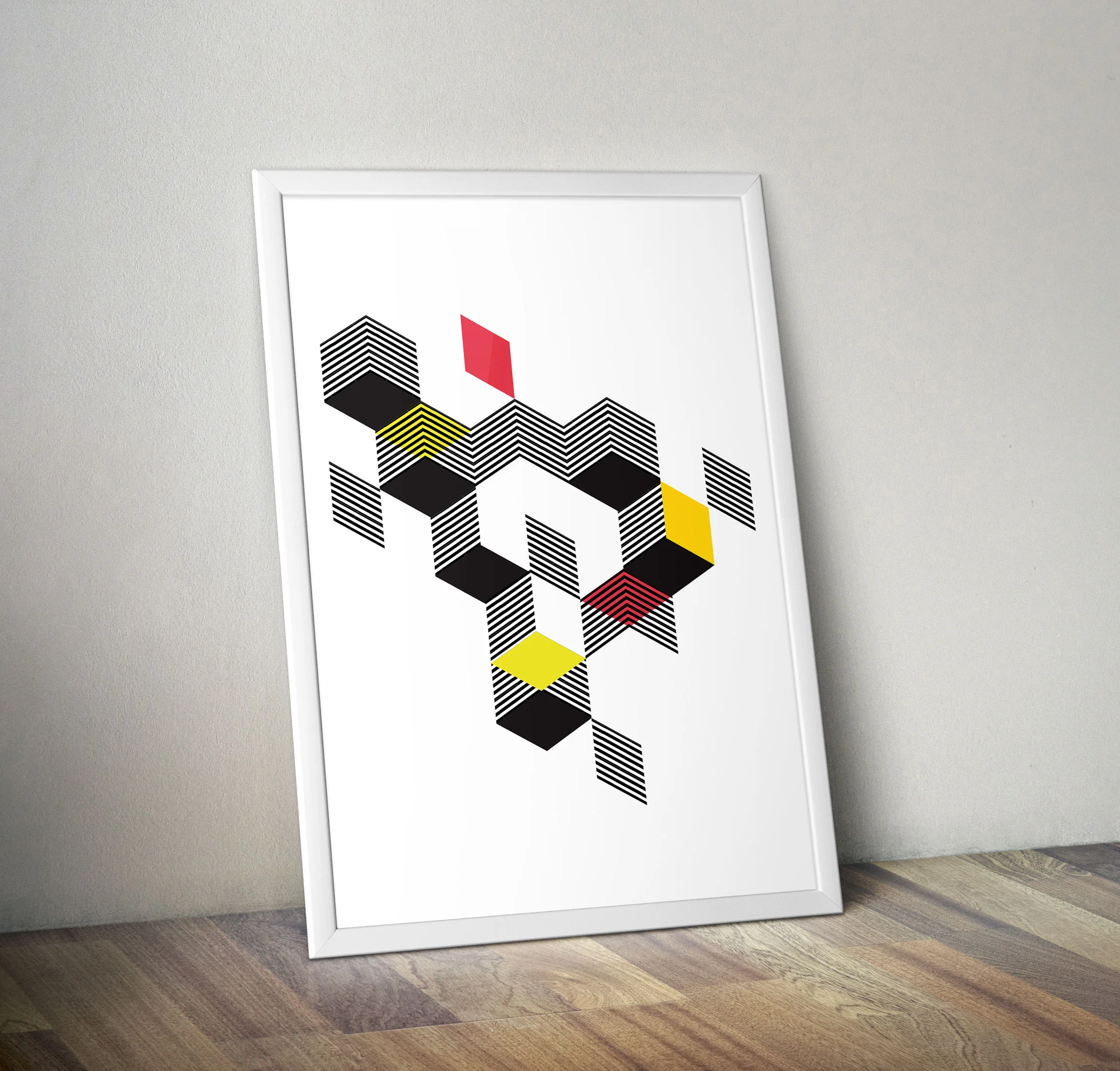 Visual made to promote an event for Blacklemon agency.