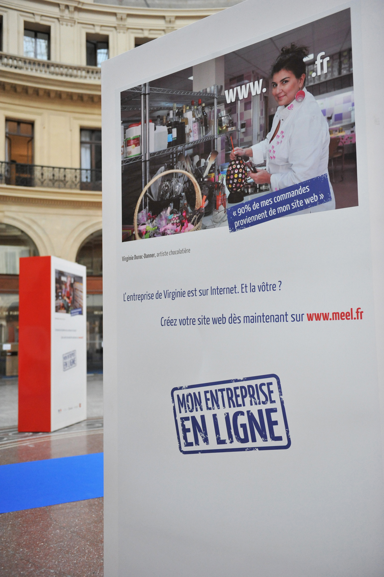  Press visuals made for meel.fr a service by Google at Opera Garnier 