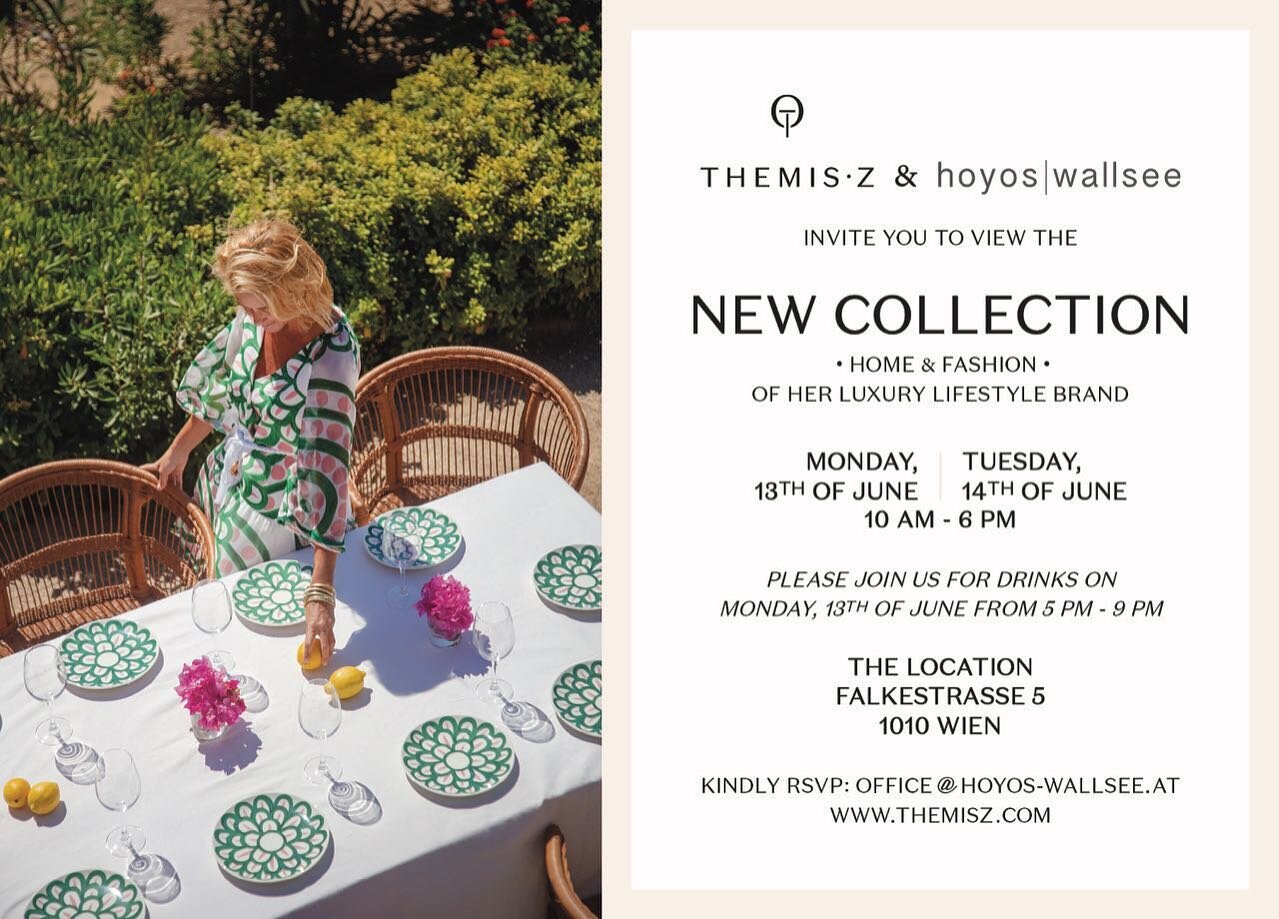 Lovely Ladies something very special is happening next week in Vienna 💥 @themiszc is coming to town 💥#beautifulinteriors #fashion #ladiesdrink 🍸#businessgirls #welovewhatwedo #eventplanner #publicrelationsagency #events @hoyos_wallsee