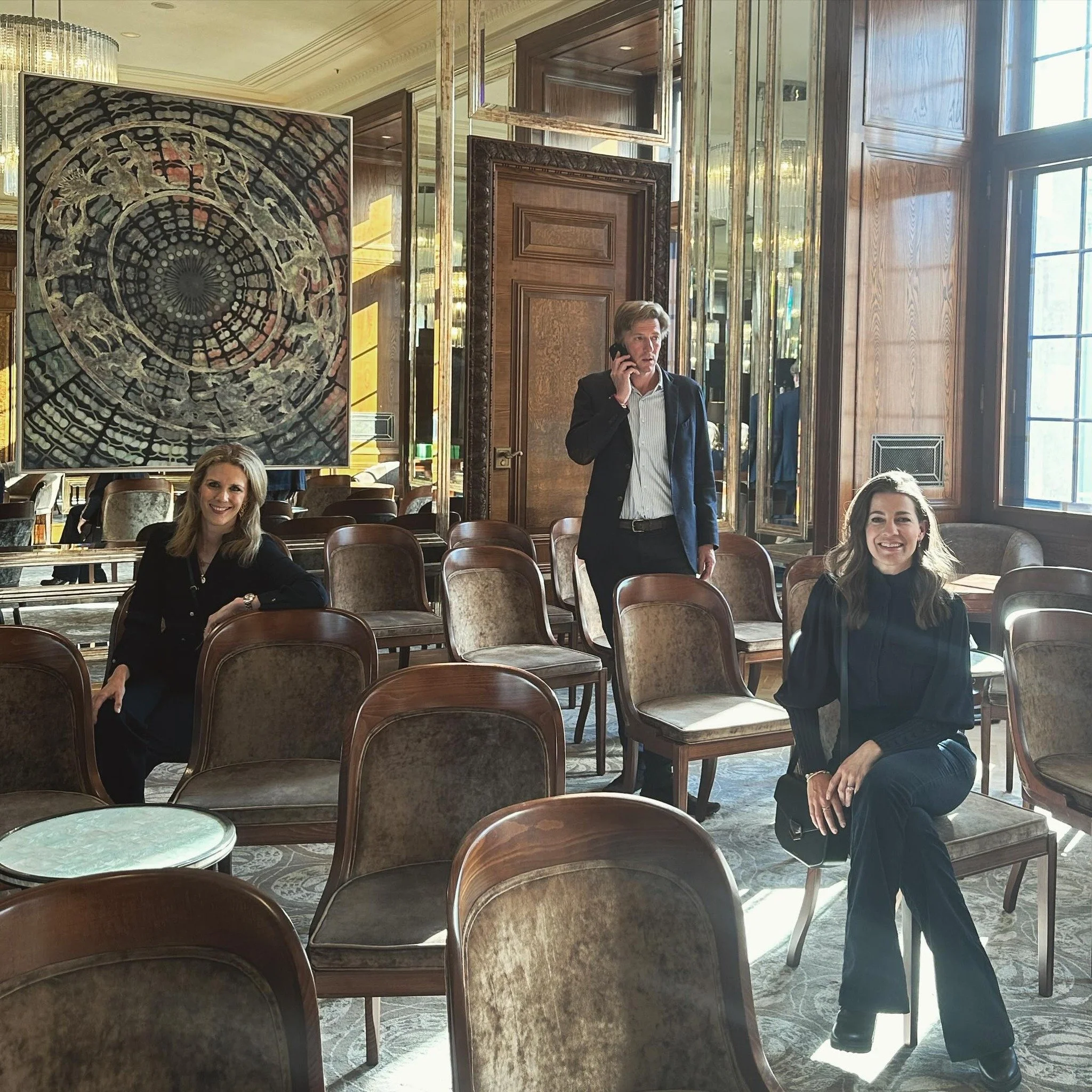 Three days of events with this amazing partner in crime! #hoyoswallseeevents #businessgirls #welovewhatwedo #events #eventlover #publicrelationsagency #eventplanner #whatshappeningnext