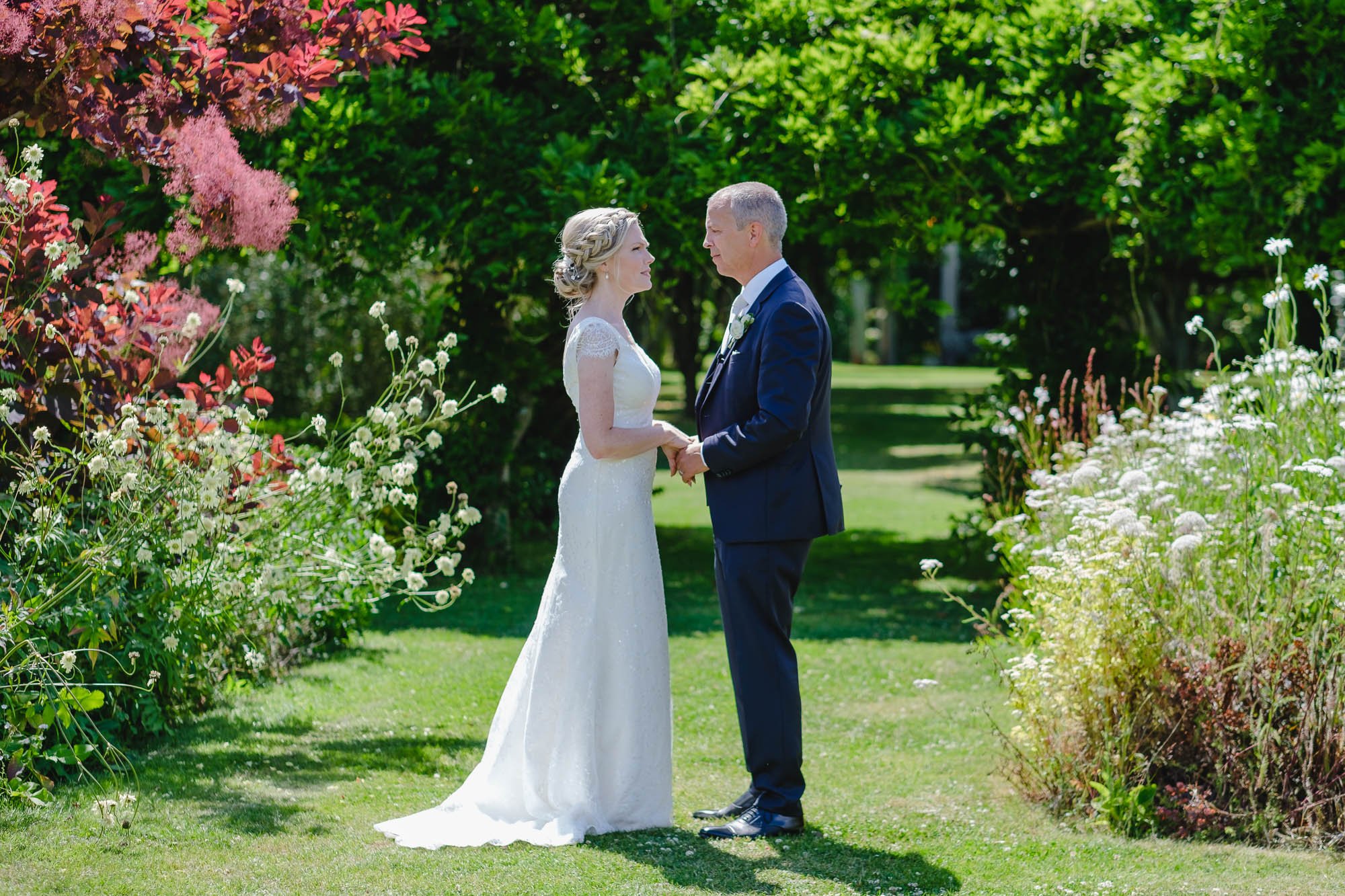 A summer wedding at The Gardens, Yalding