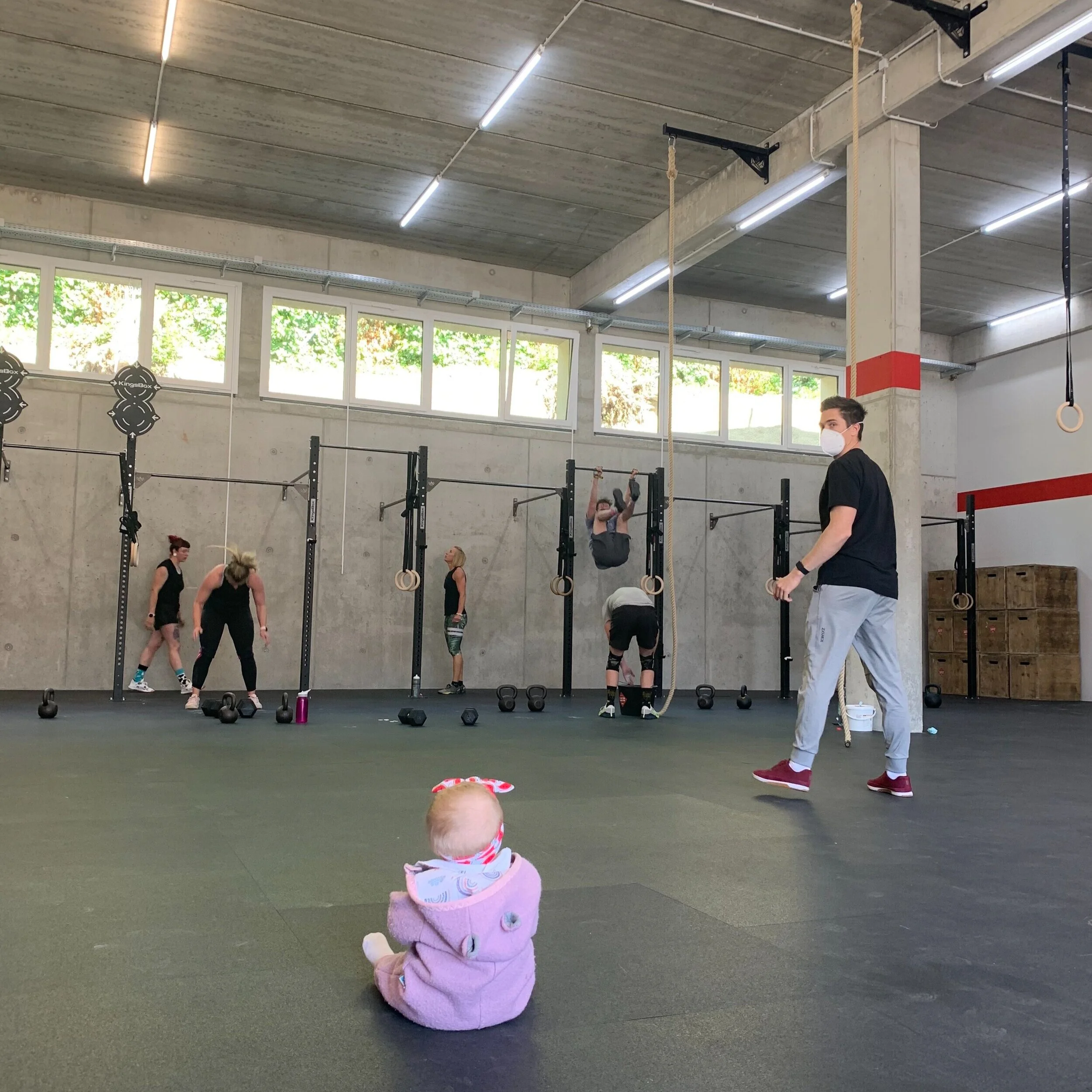 Training in der neuen Box