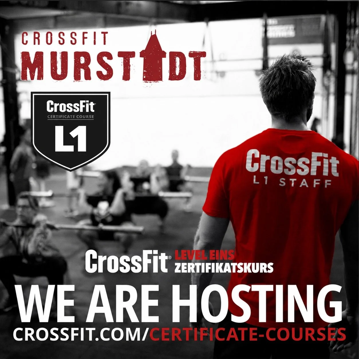 ❗️ WE ARE HOSTING ❗️ 

ℹ️ Crossfit Level 1 Certificate Course
📅  12-13.9.2026

Link zur Anmeldung findet ihr oben in unserer Bio☝🏻

#murstadt#crossfitmurstadt#levelone