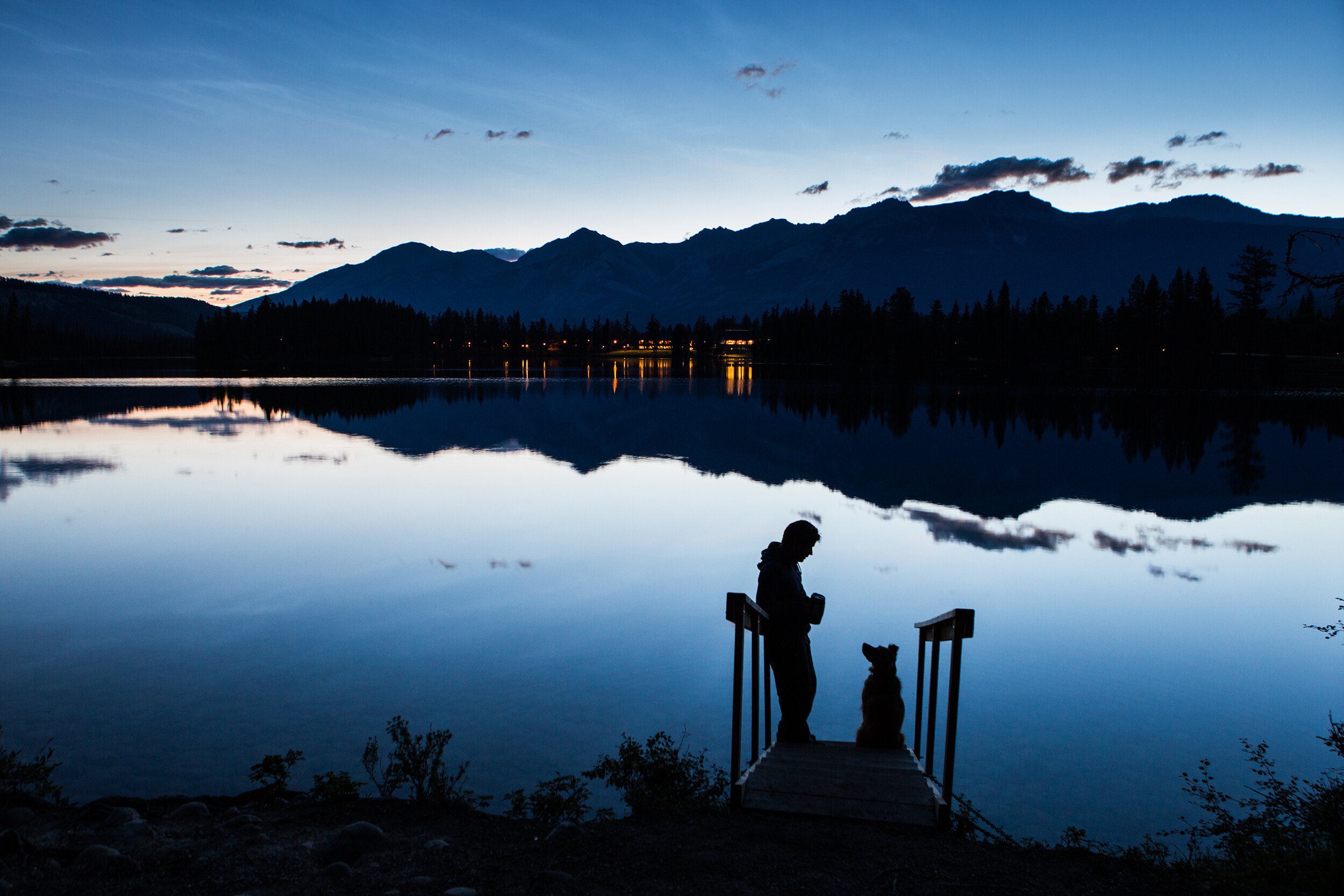 sunrise lac beauvert jasper park lodge mountain.jpg