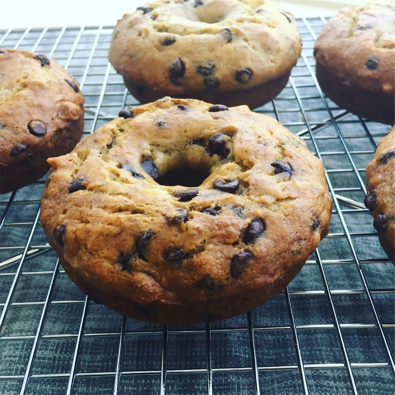 Day 23: Banana Chocolate Chip Muffins from The Joy of Vegan Baking