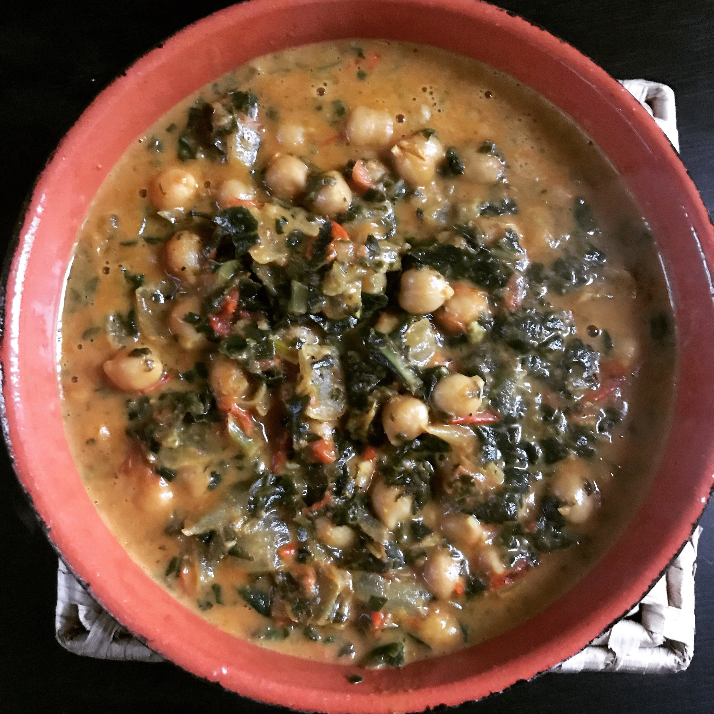 Day 27: Coconut Chana Saag from Isa Does It