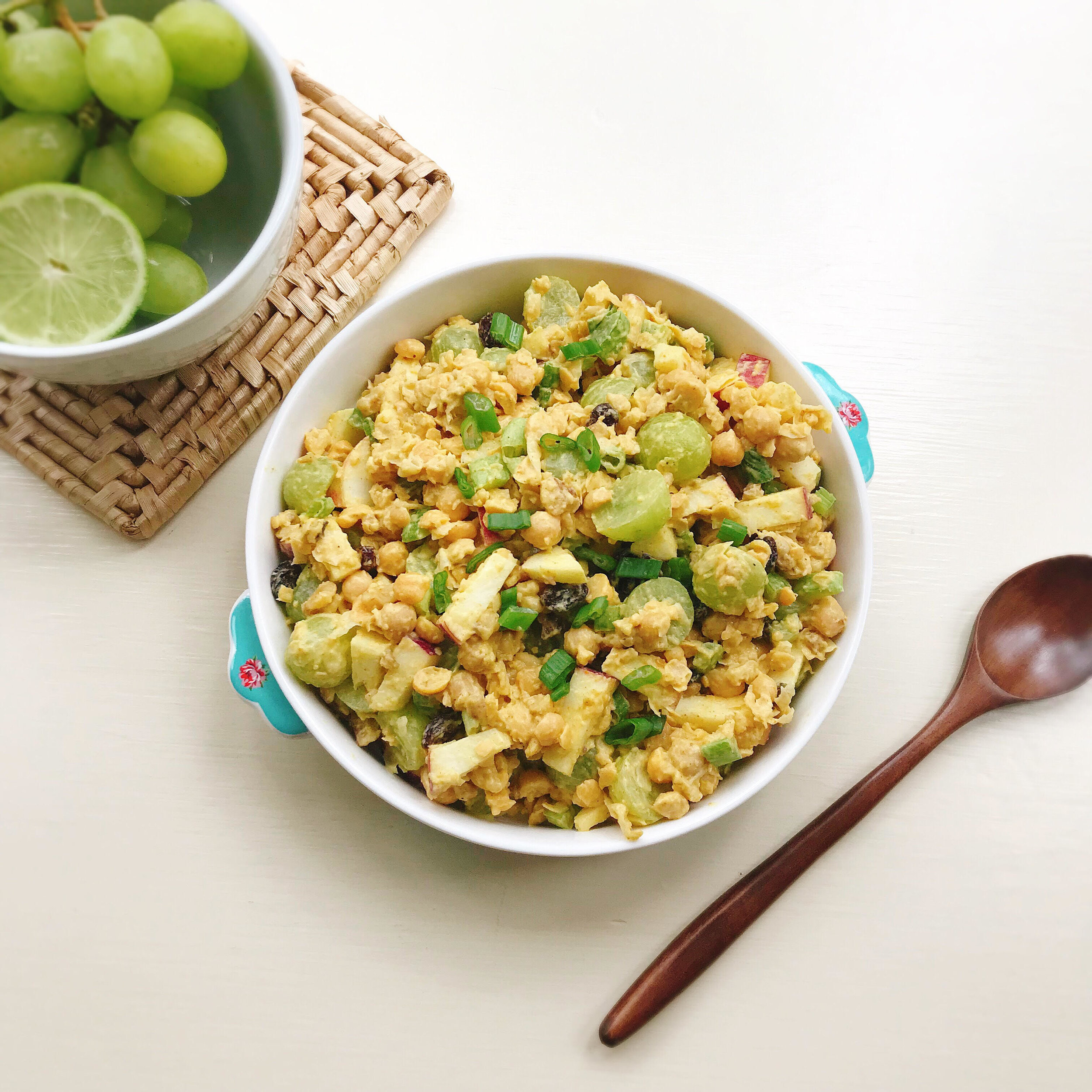 Fruity Curry Chickpea Salad