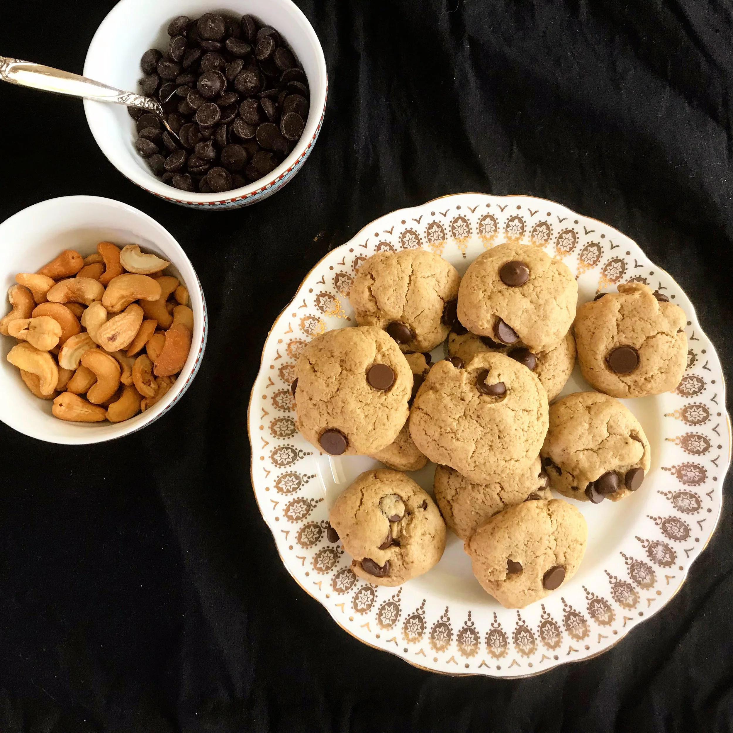 A Little Nutty Chocolate Chip Cookies