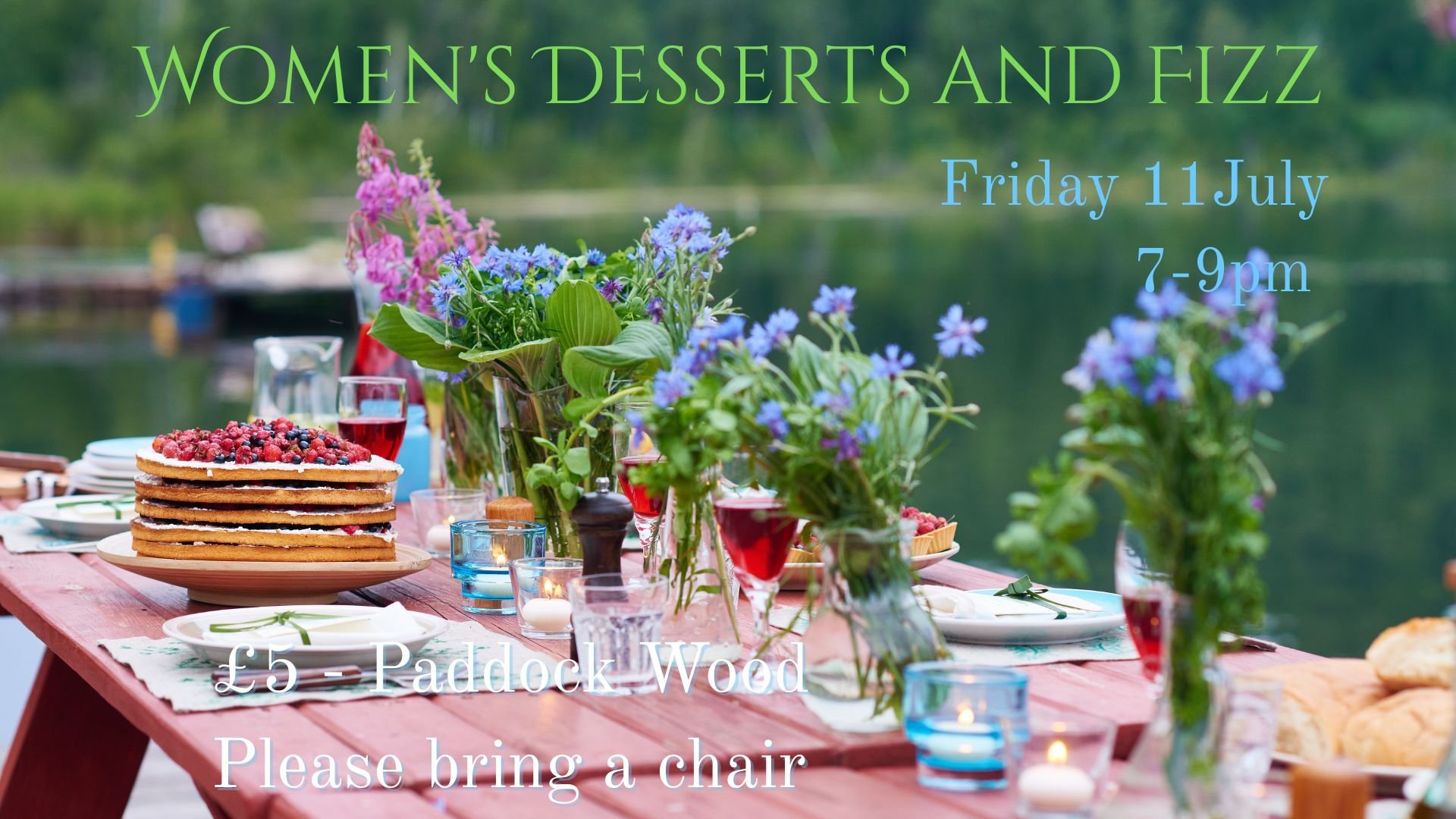 Women's Desserts & Fizz