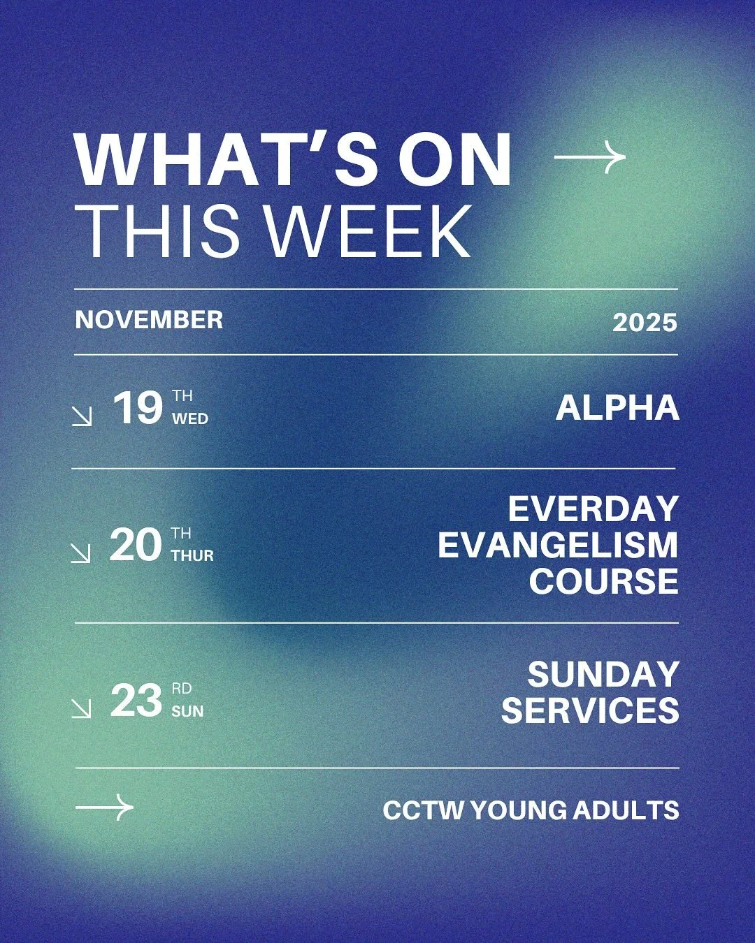 Here&rsquo;s what&rsquo;s happening this week!