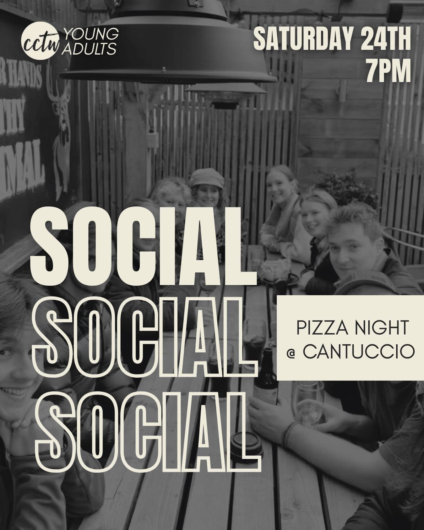 Next Saturday we will be heading to Cantuccio for pizza! Spaces are limited so make sure you book your spot now - link in bio