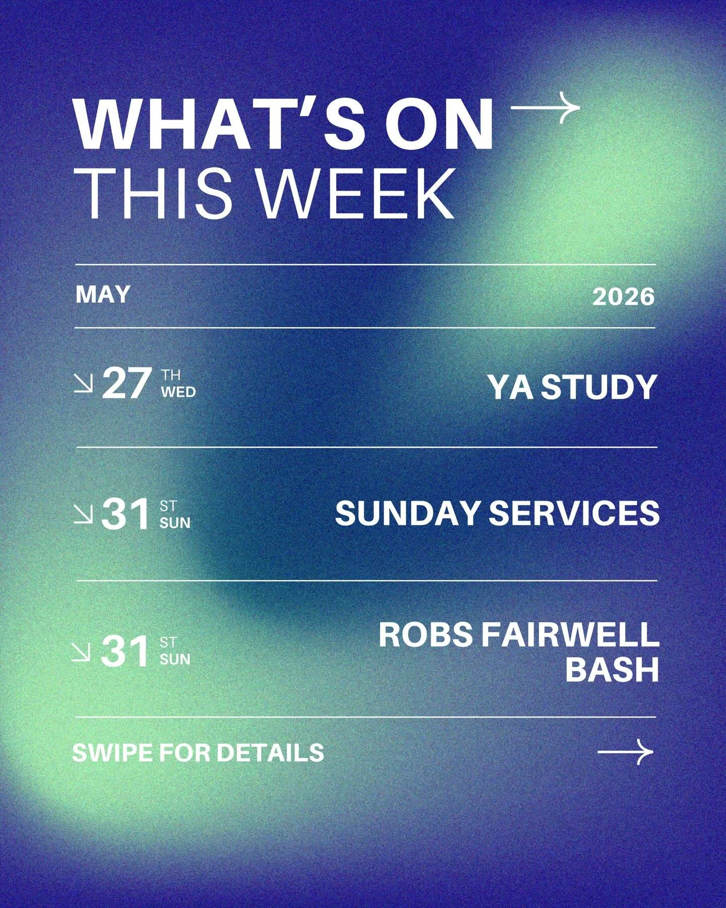 Here&rsquo;s what&rsquo;s happening this week!