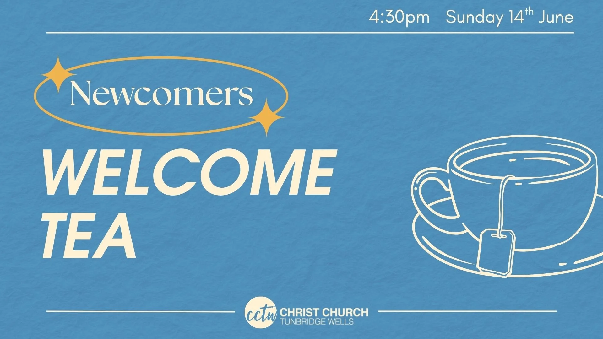 Newcomer's Welcome Tea
