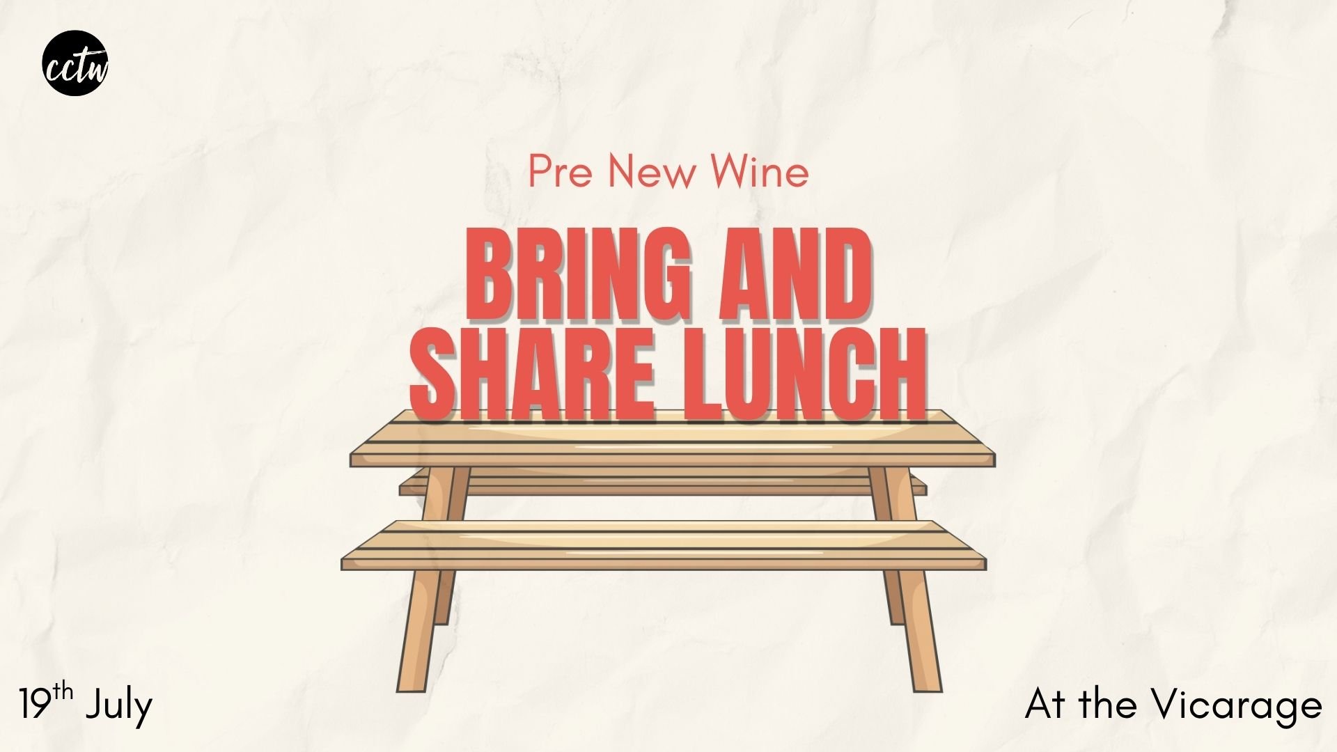 New Wine Bring and Share Lunch