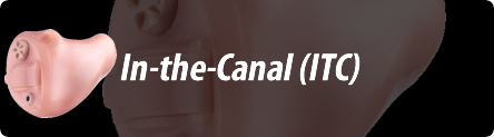 Fitting partially within your ear canal and barely visible, ITCs small size makes them nearly invisible, but adjusting them can be more difficult. Many of these models come with remote controls to make adjusting them easier. ITCs are used for adults with mild to moderately severe hearing loss.