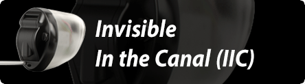 A new option is the Invisible In the Canal (IIC) hearing aid, which is the latest solution for patients needing a hearing aid that no one else can see. This particular hearing aid is smaller than the CIC, and goes deeper into the ear canal.