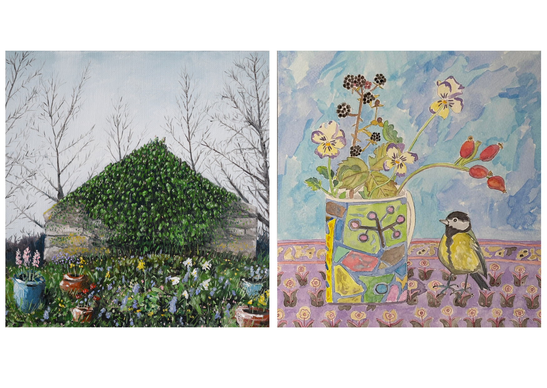 Homebirds: A Duet in Paintings - Cornelius Browne &amp; Paula Corcoran