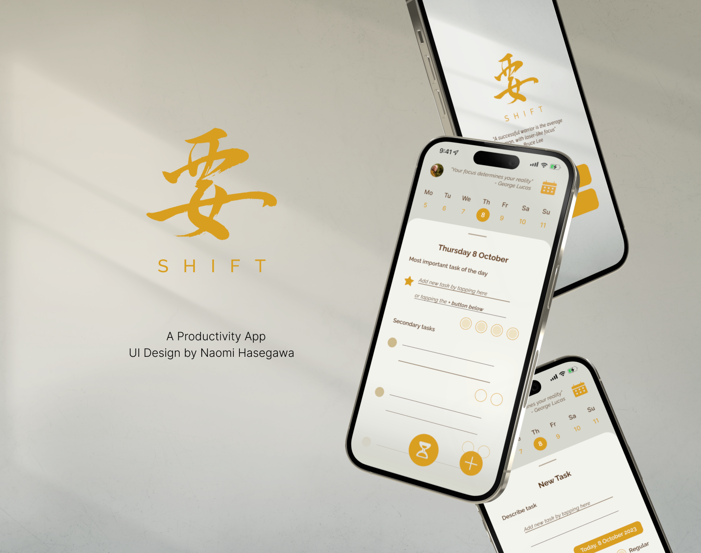 Shift - A productivity app