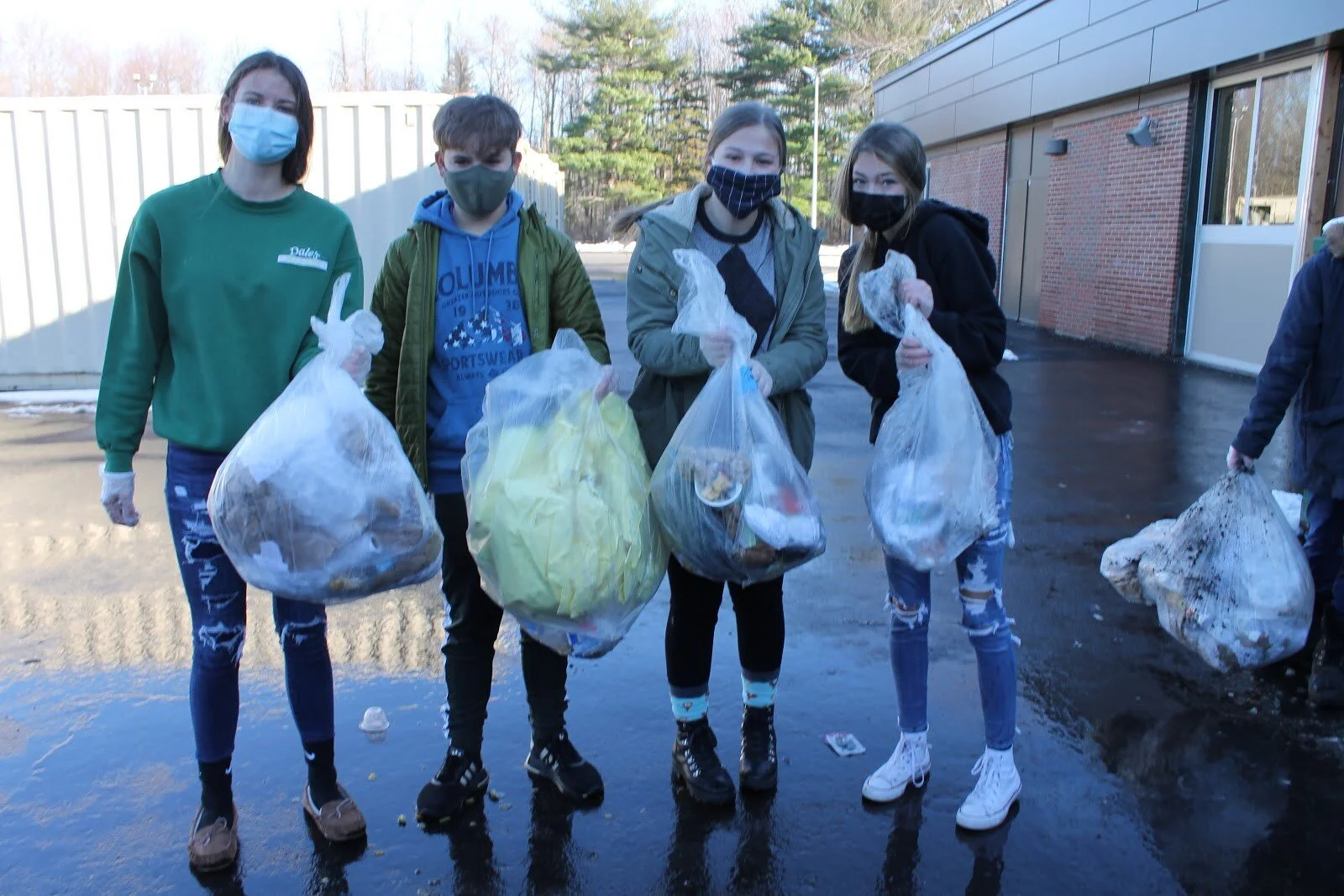 Kendall NJHS Makes a Difference, One Sandwich Crust at a Time