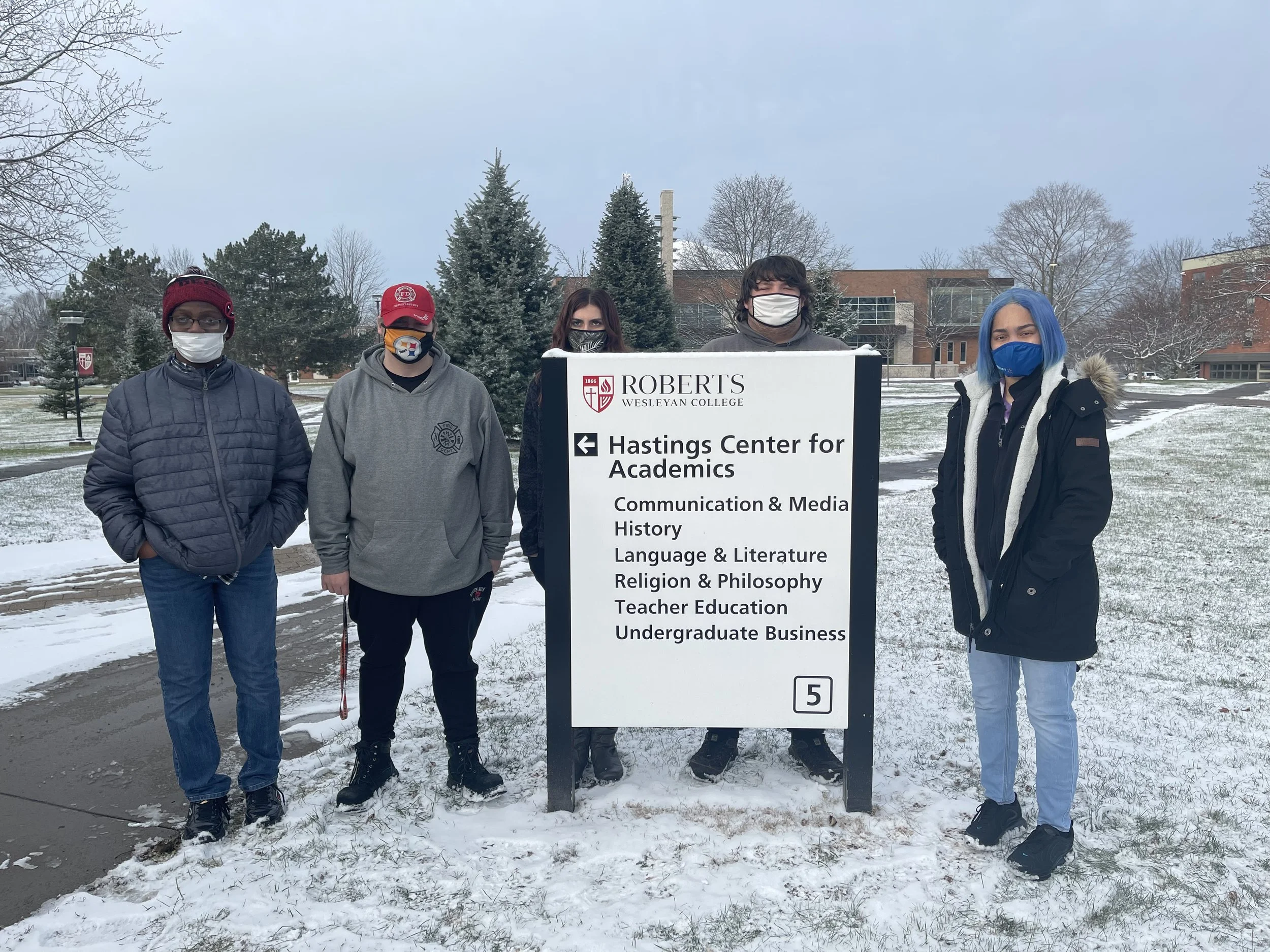 On Campus with Roberts Transition Students