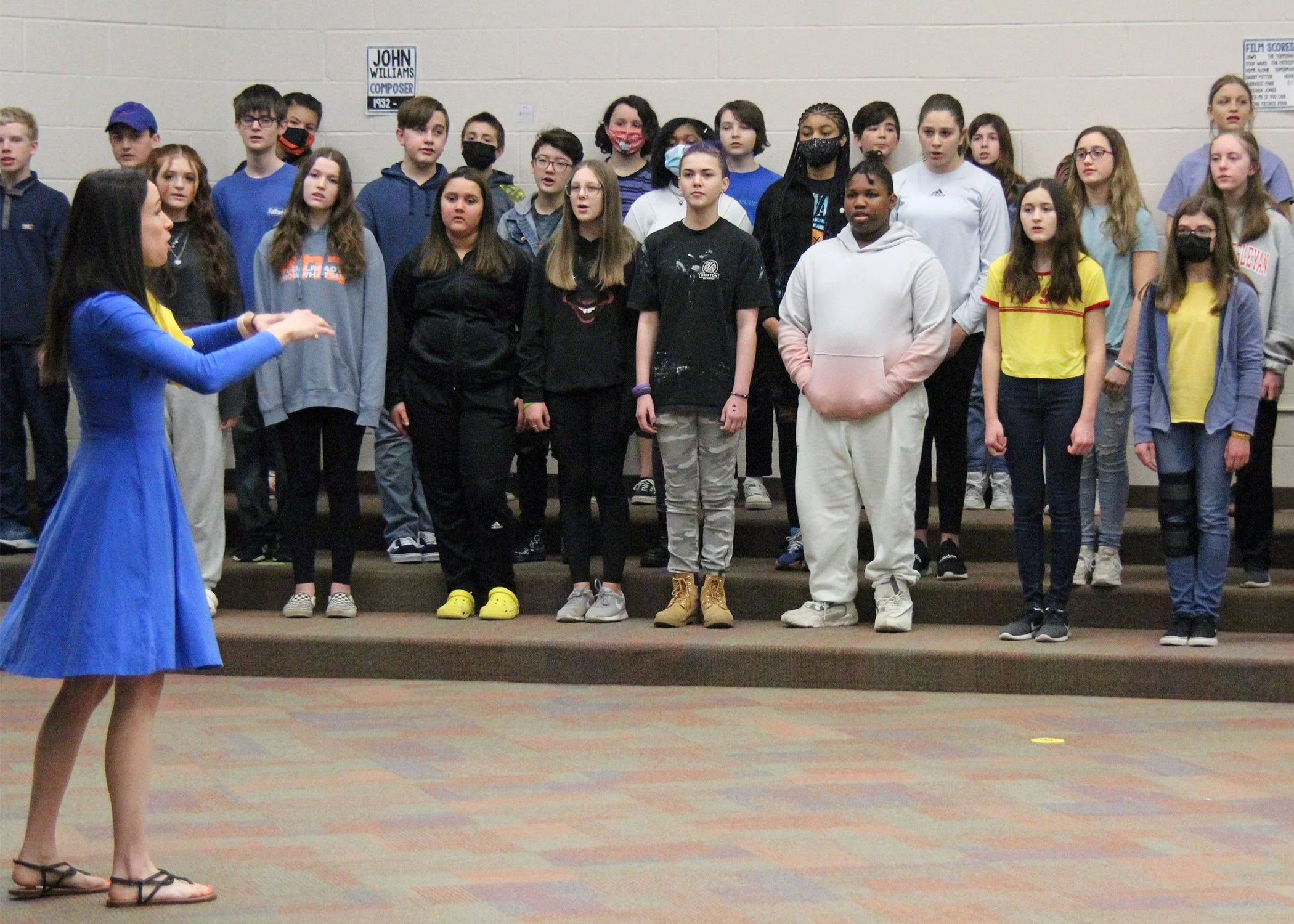 Raising voices in song for the people of Ukraine
