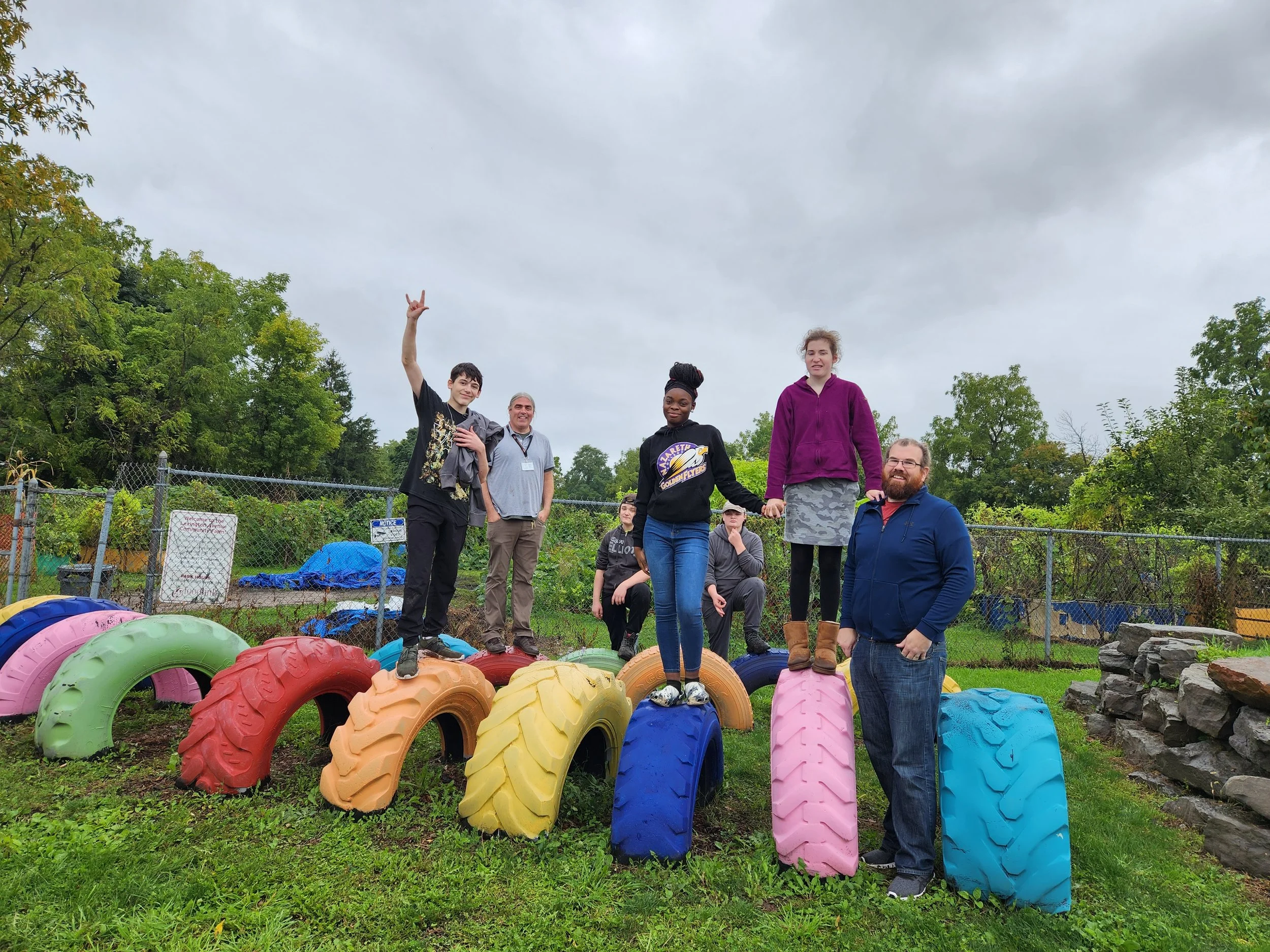 Westview Visits Foodlink’s Community Farm