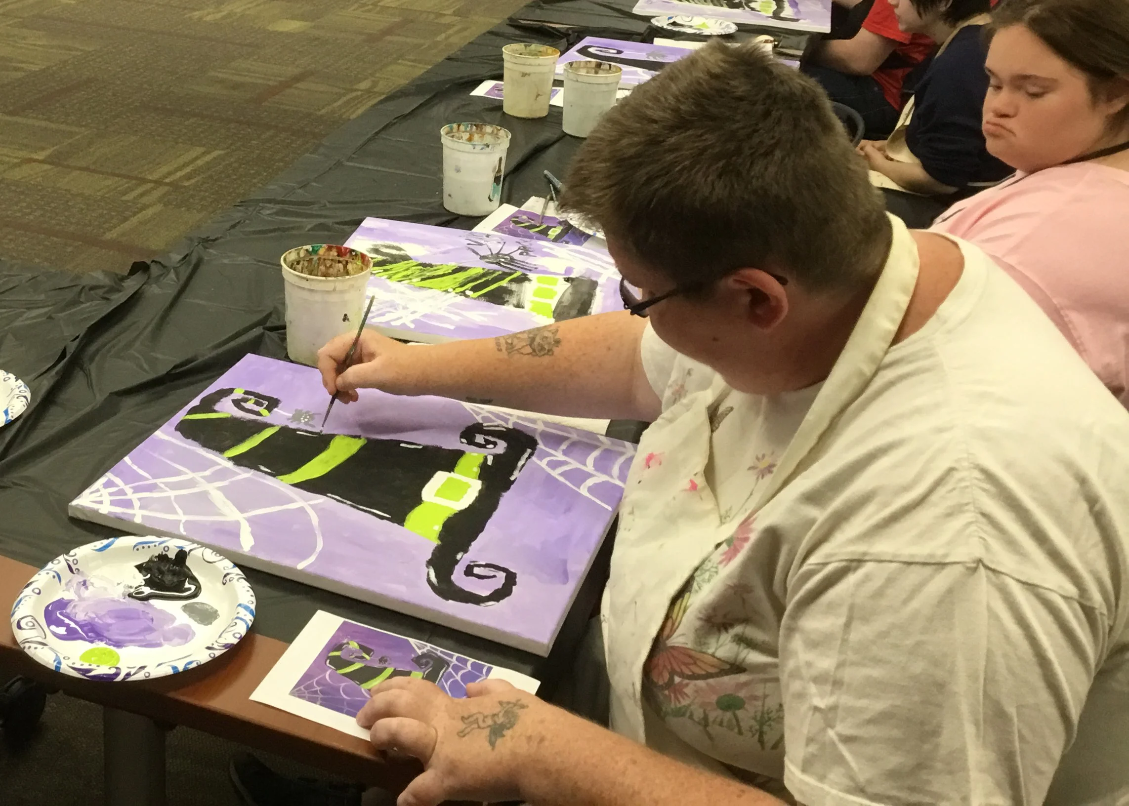 Learning Unlimited Paints Up a Party