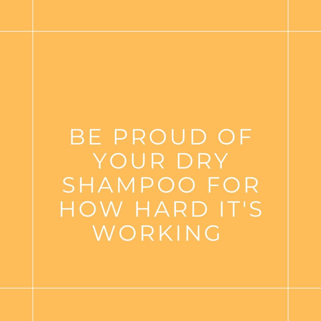 Is it time for that dry shampoo yet? Mid-week&hellip; How are you getting through your week? 

We offer plenty of different dry shampoo to get your through the week so you don&rsquo;t have to wash your hair! Get the right product and start training y