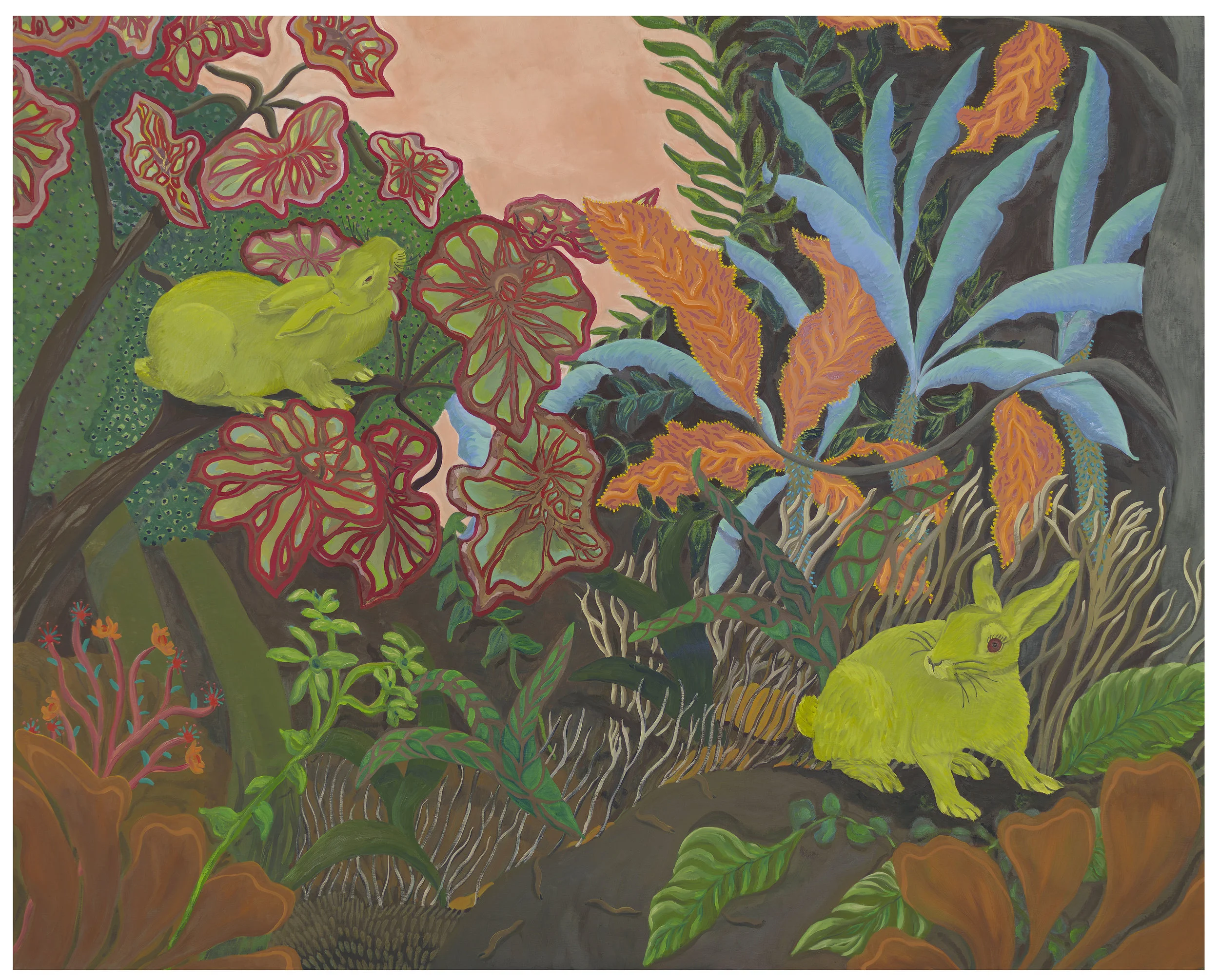 entre amigos I oil on canvas I 58" x 72"