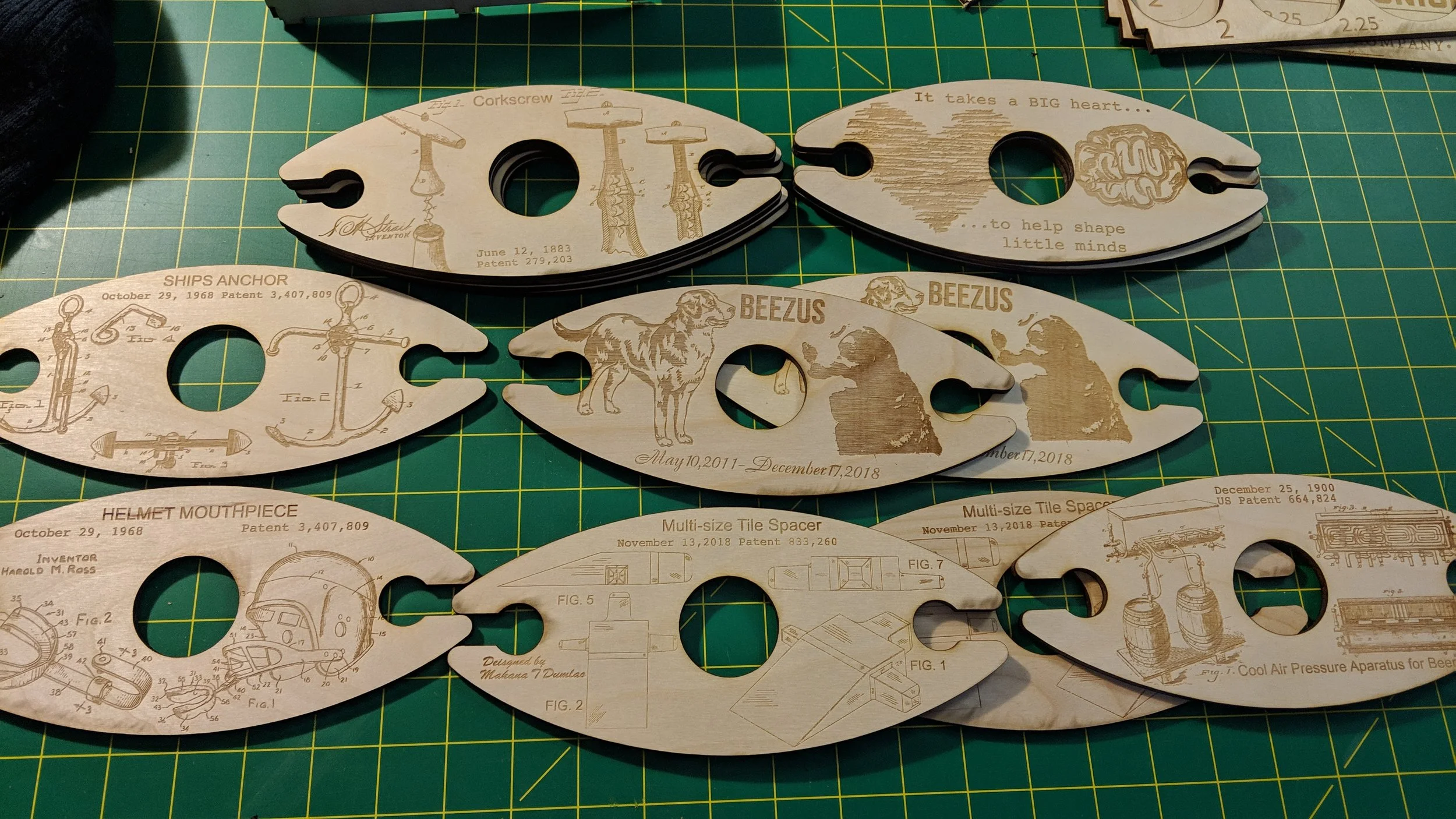 Custom Wine Glass Holder Gift