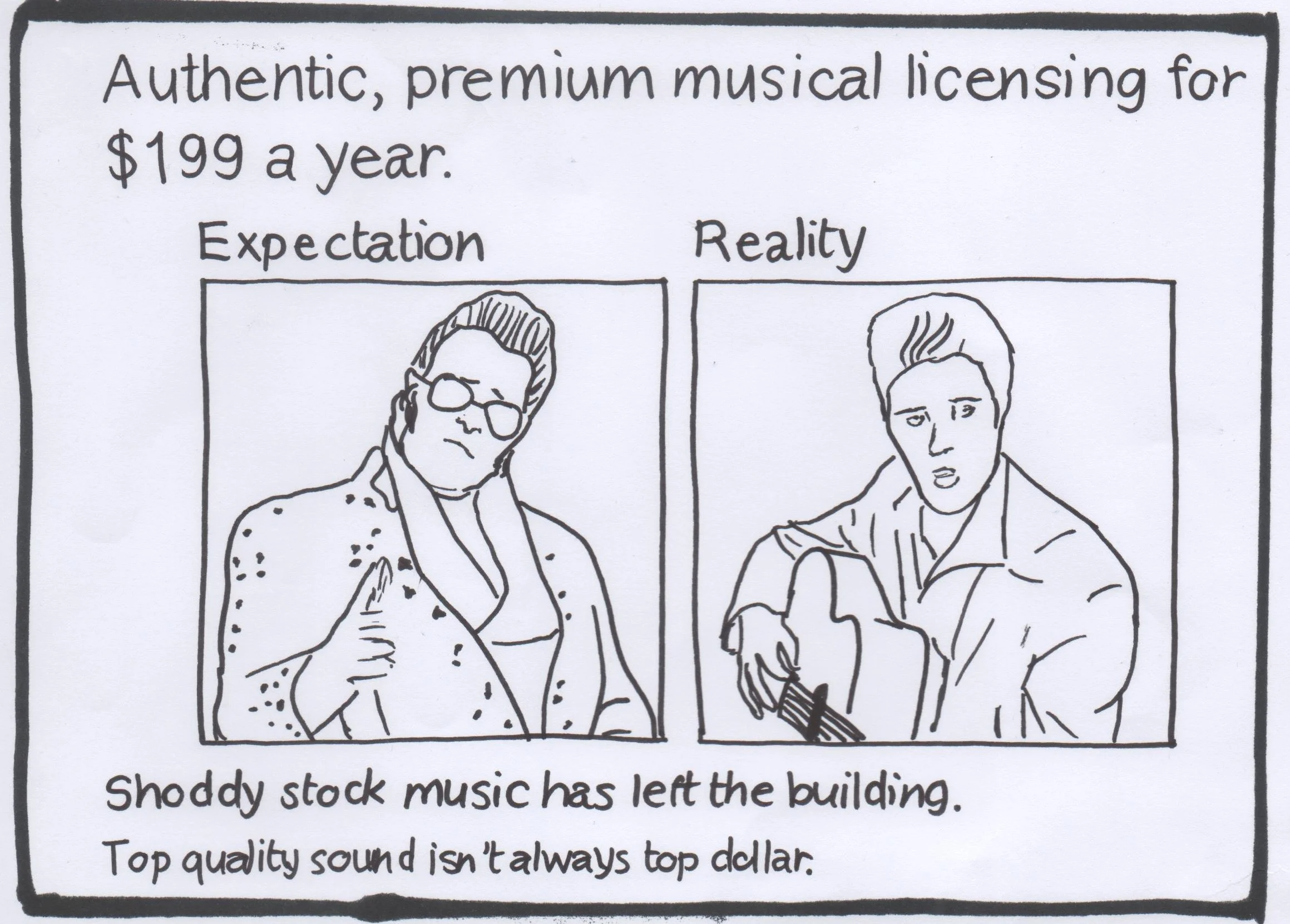 LinkedIn ad/ Direct Mail piece