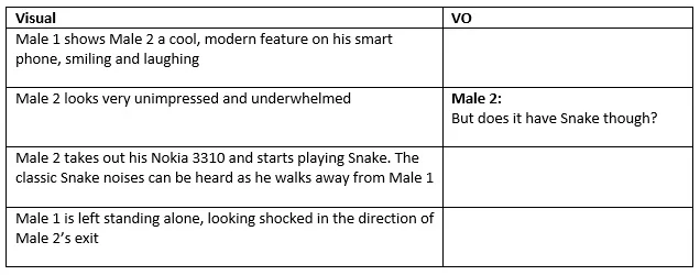 6 second social/ Youtube ad