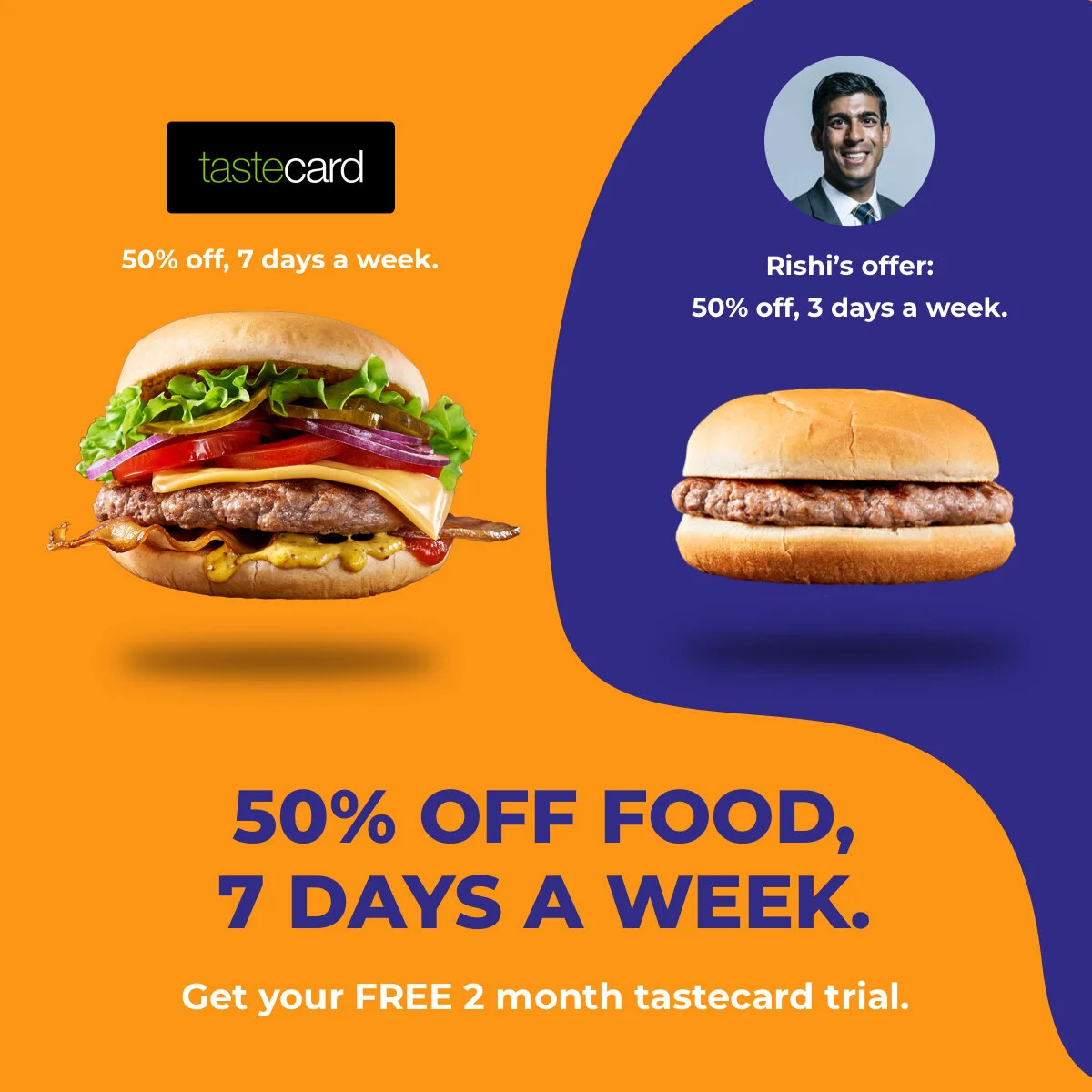 Paid social example for acquisition.