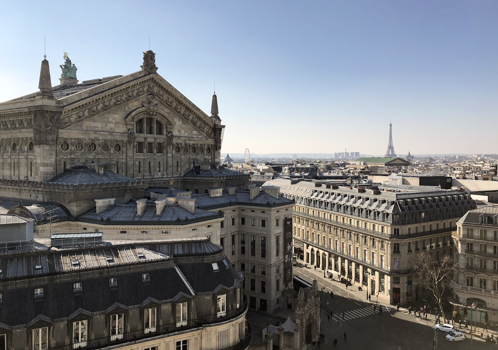  C’est la vue! | The view from the rooftop of Galeries Lafayette 