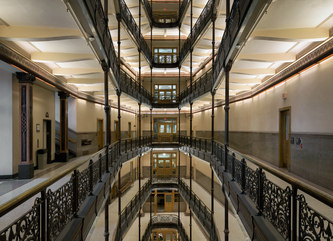 Inside the Milwaukee City Hall