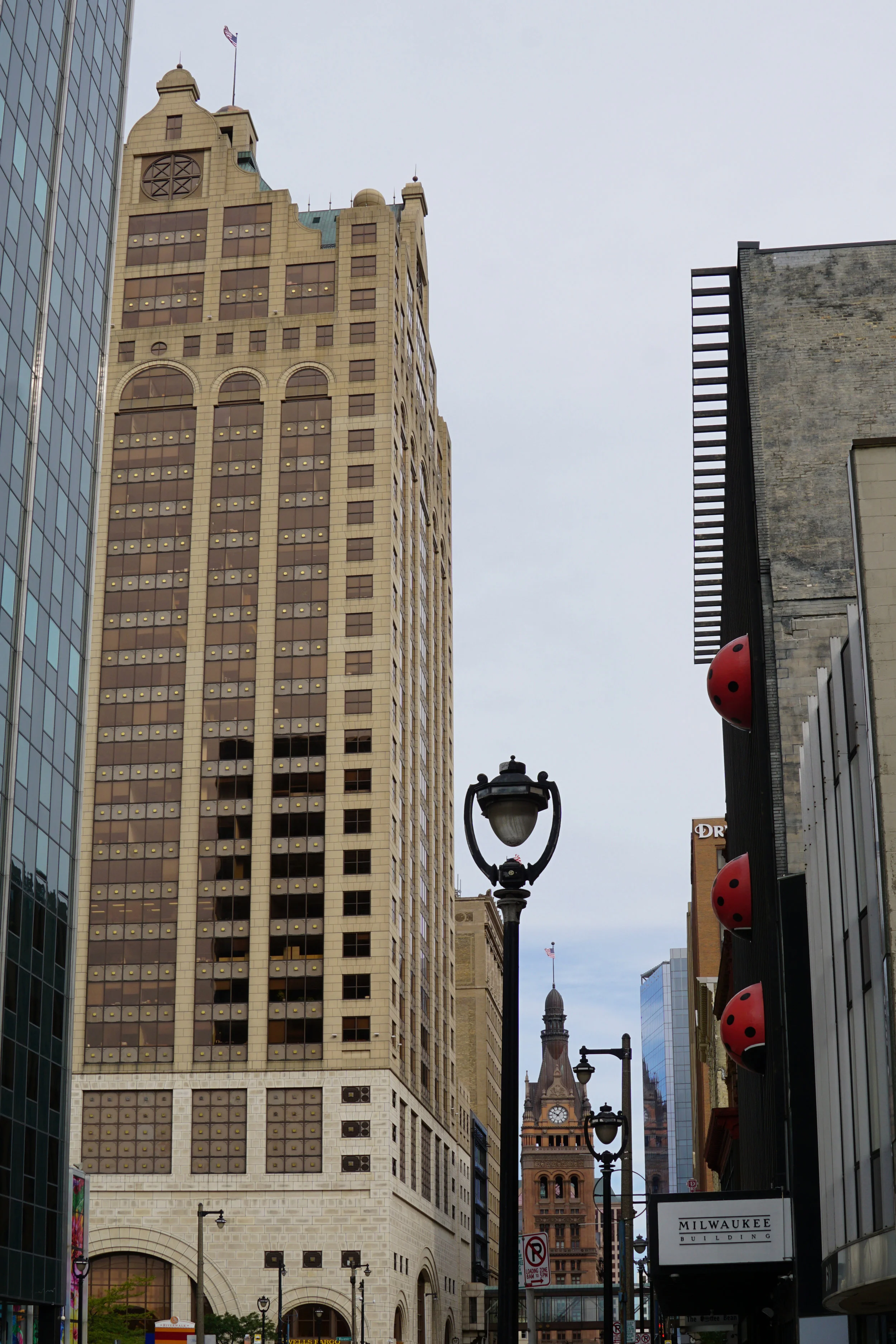 The Milwaukee Ladybugs, 100 East, and City Hall