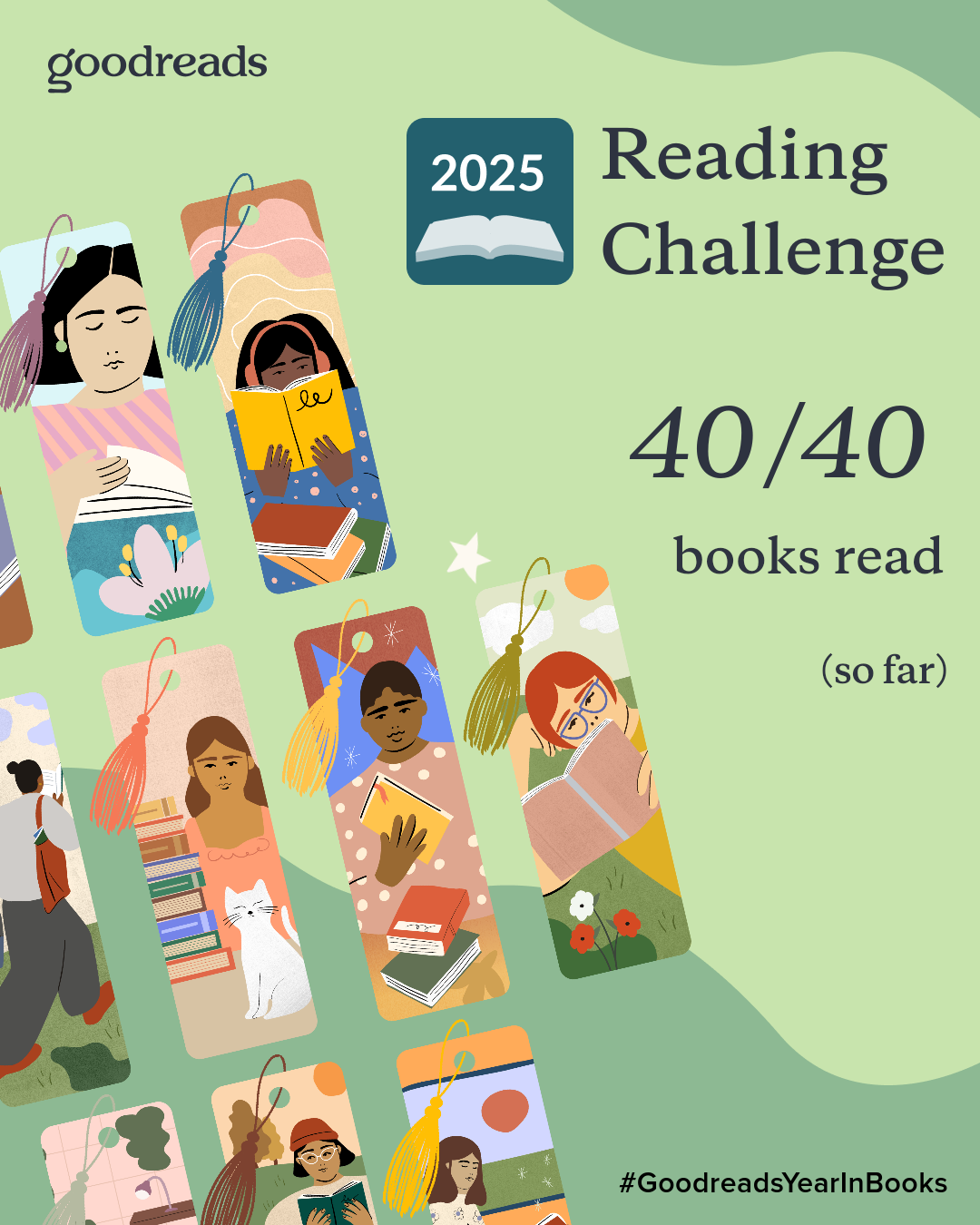 2025 Reading Challenge — C'est ma vie