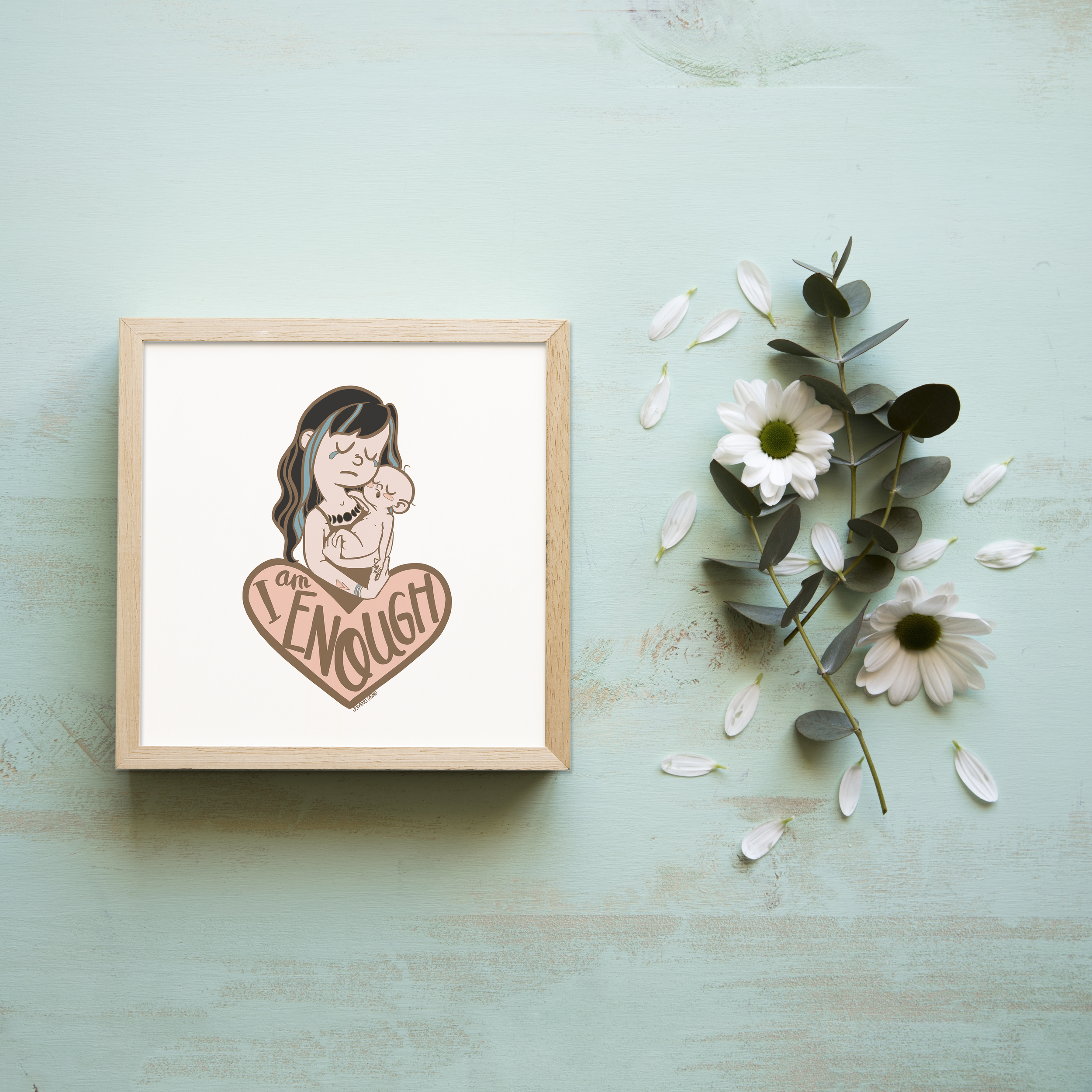 I Am Enough Archival Print 
