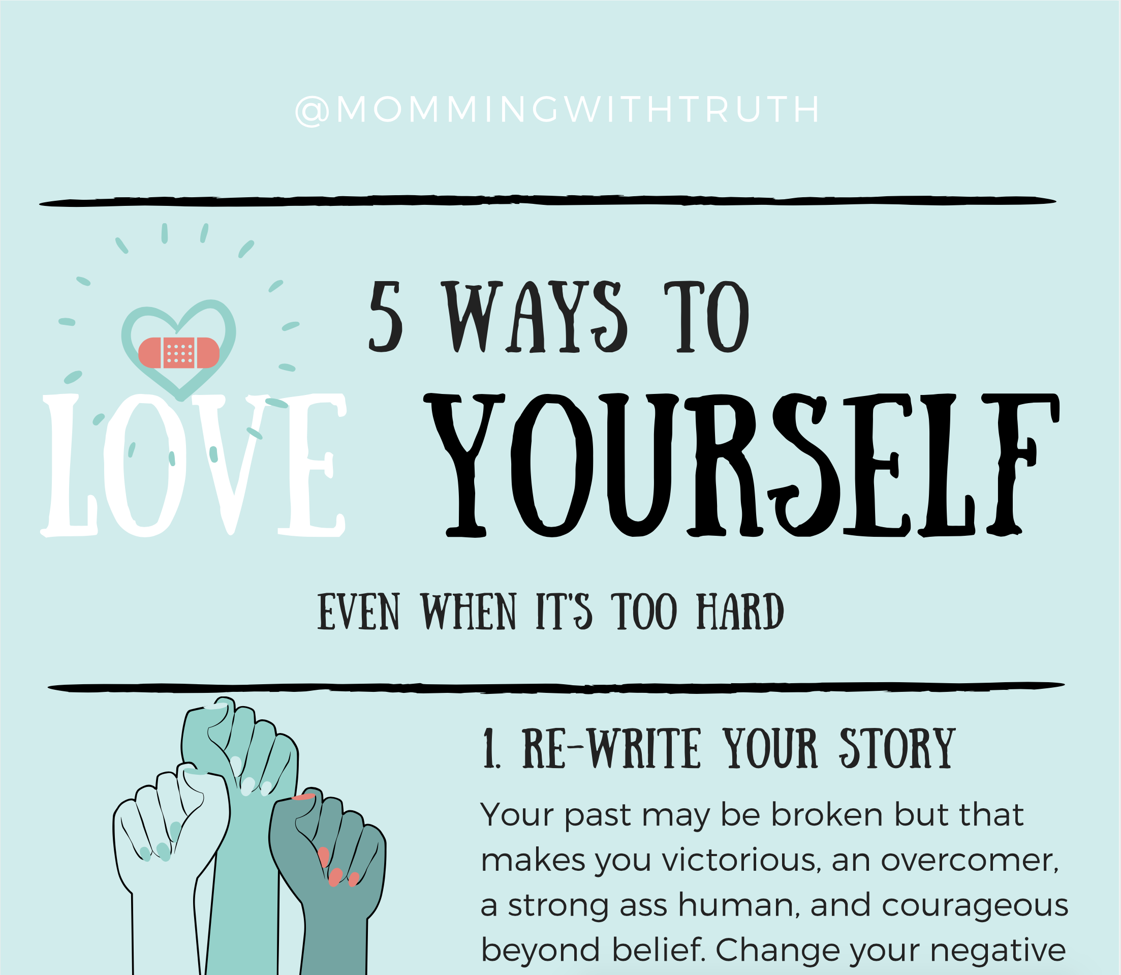 5 Ways to Love Yourself Even When it's Hard