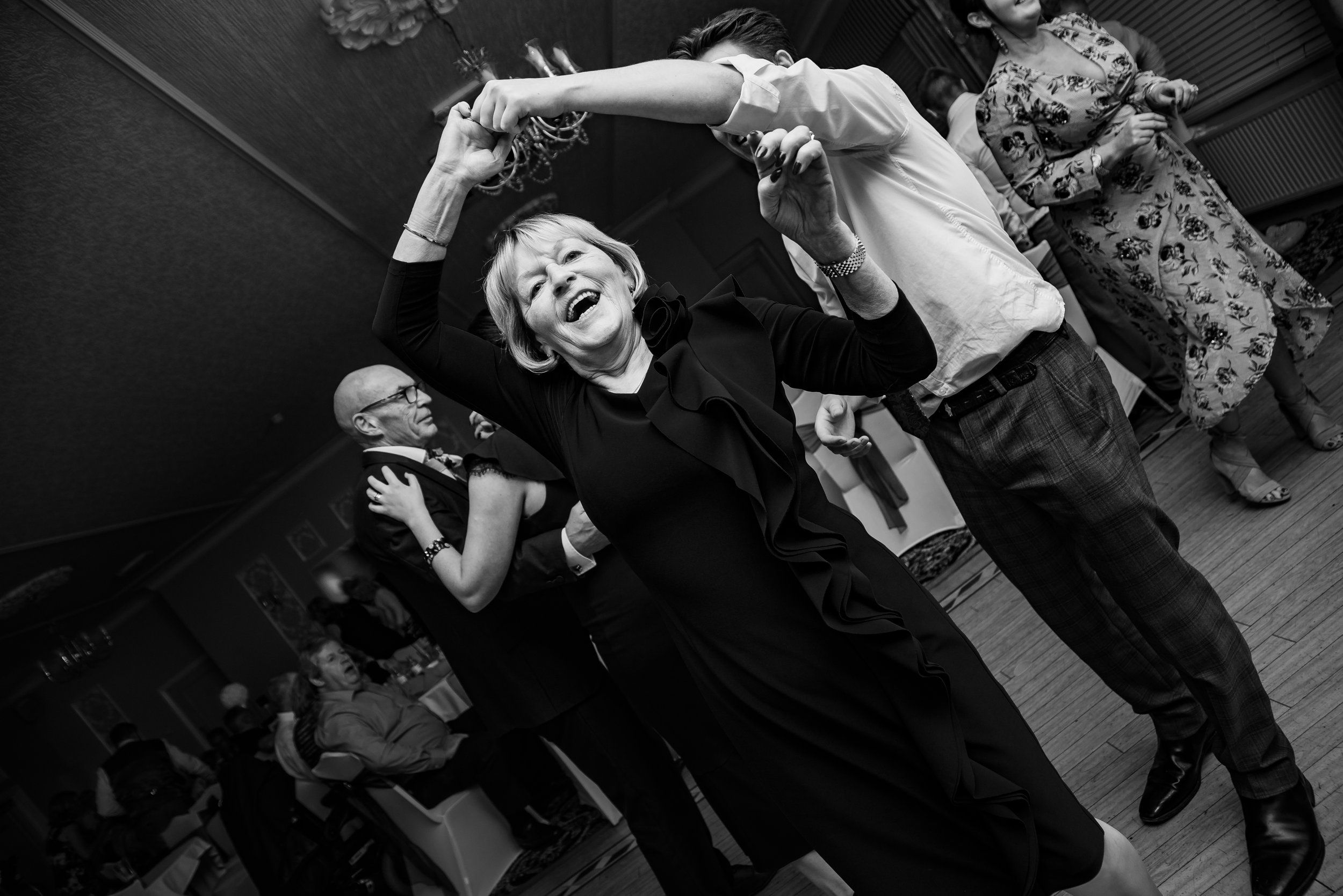 black and white dancing wedding photography dana lewis